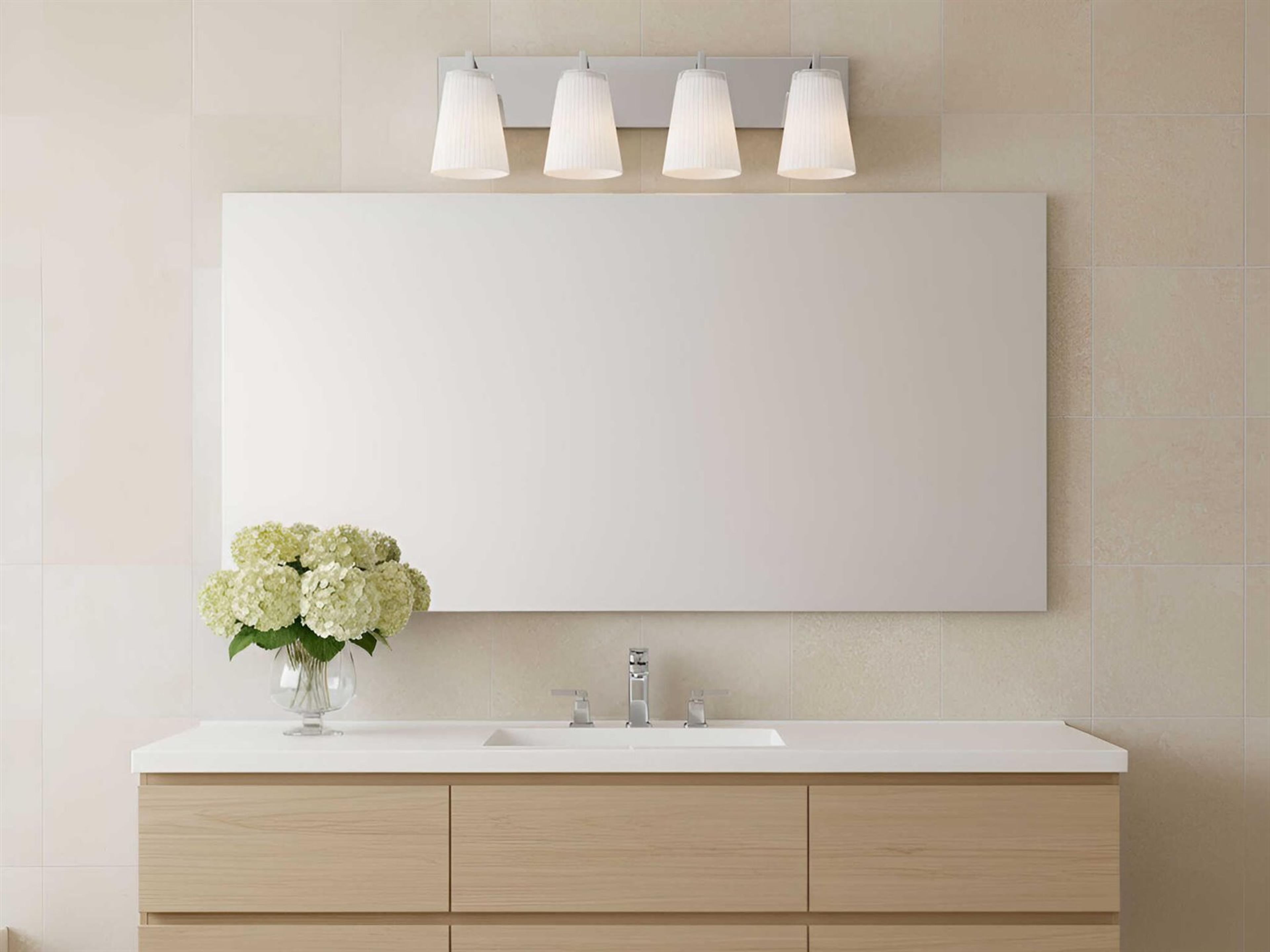 Generation Lighting Upson 4-Light Chrome Vanity Light