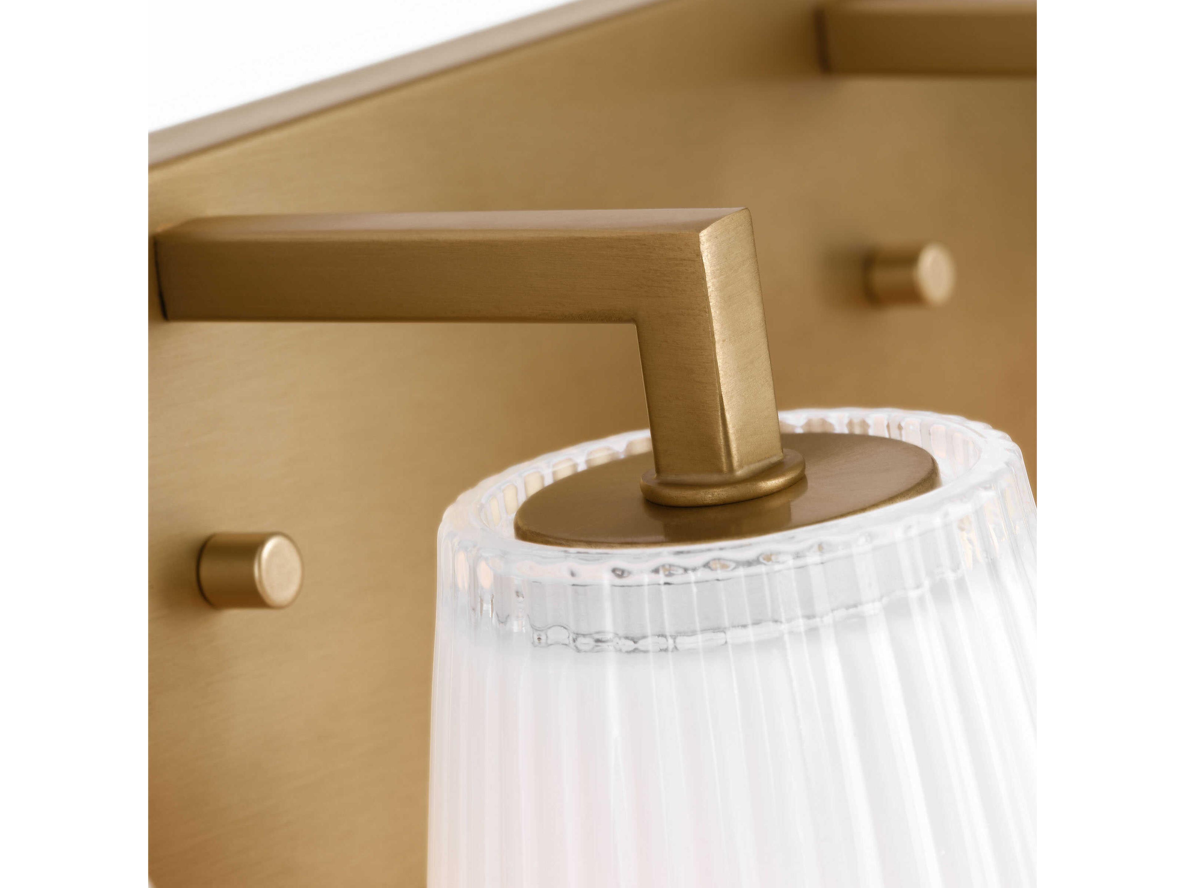 Generation Lighting Upson 4-Light Satin Brass Vanity Light