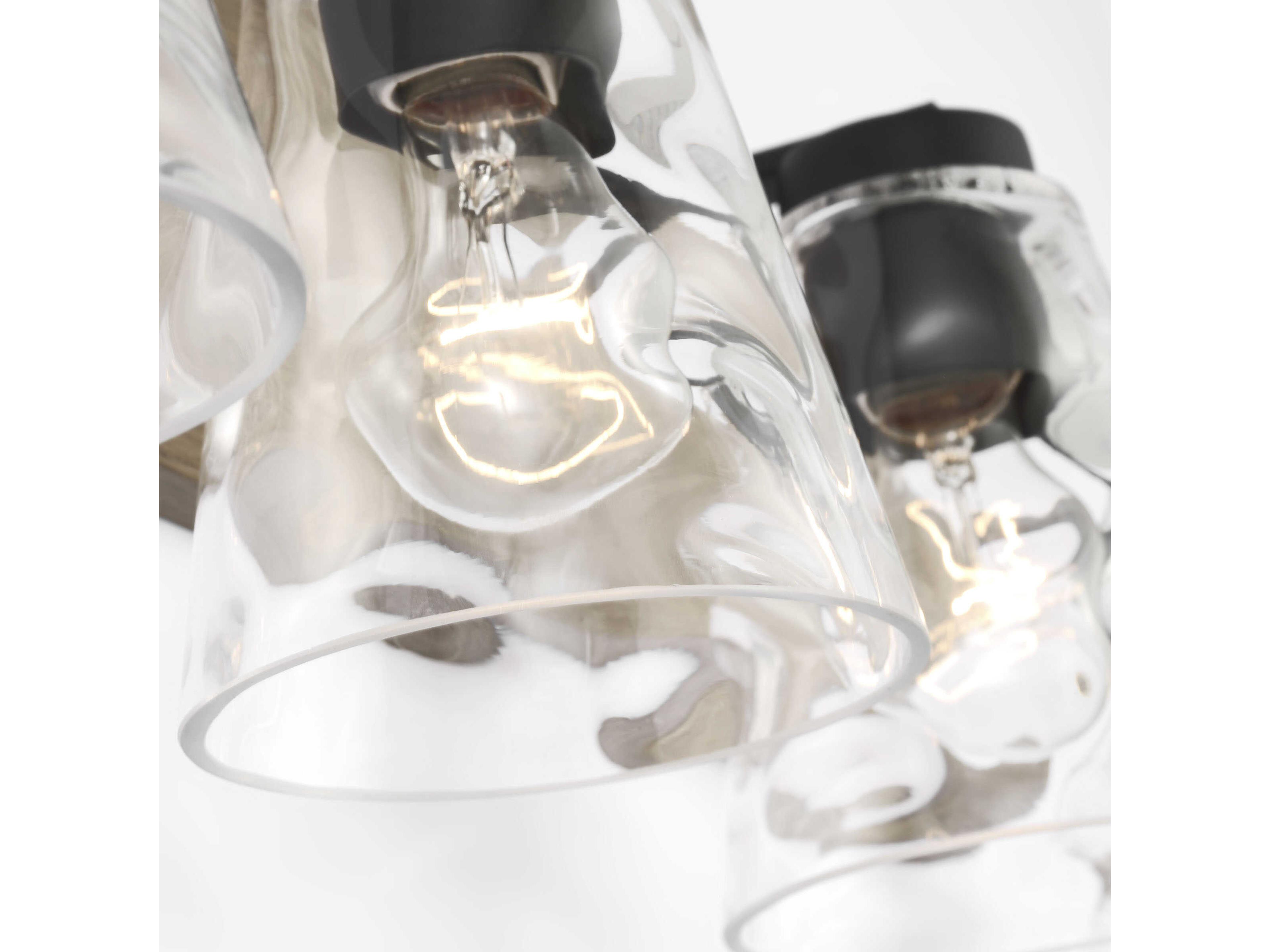 Generation Lighting Dunton 4-Light Midnight Black Brown Vanity Light