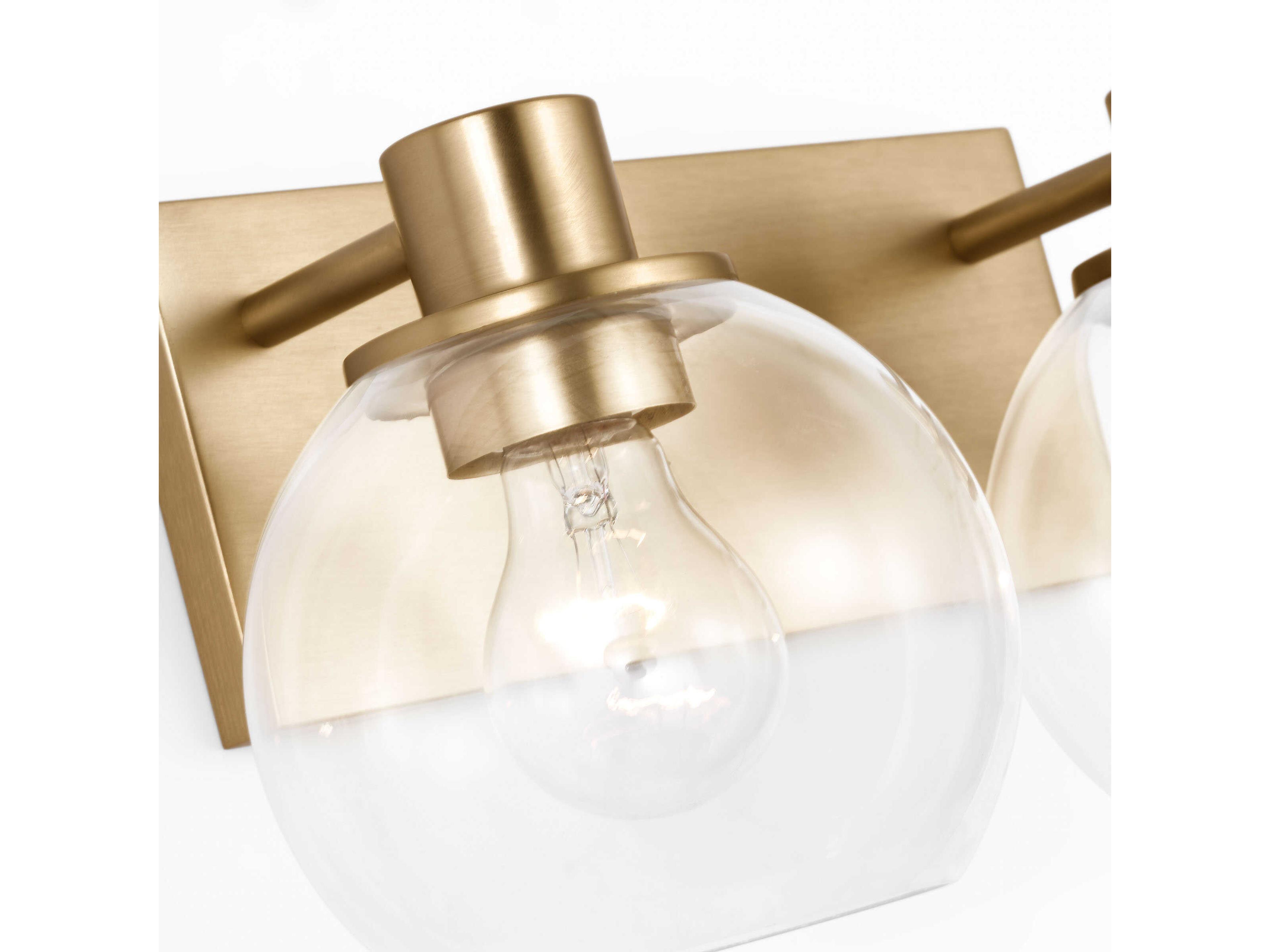 Generation Lighting Rito 2-Light Satin Brass Vanity Light