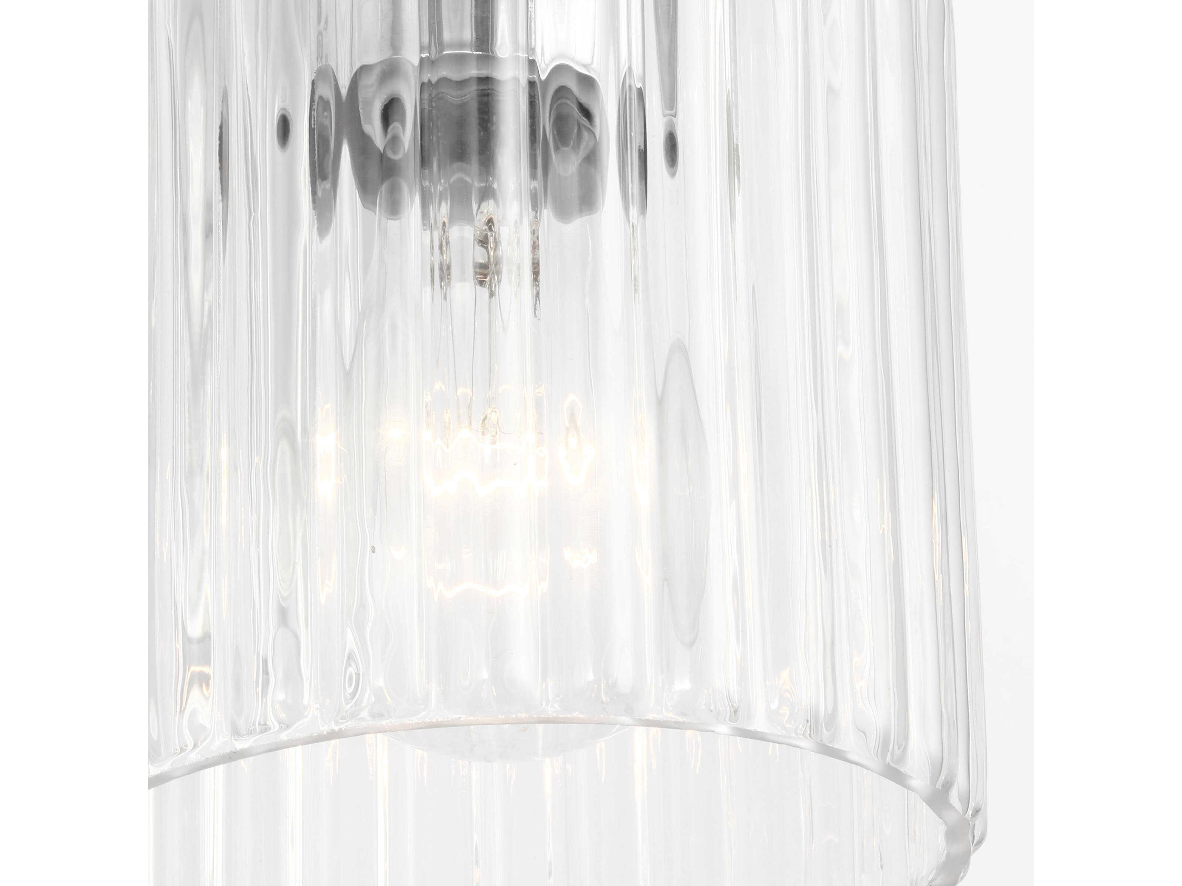 Generation Lighting Eisele 1-Light Chrome Nickel Wall Sconce