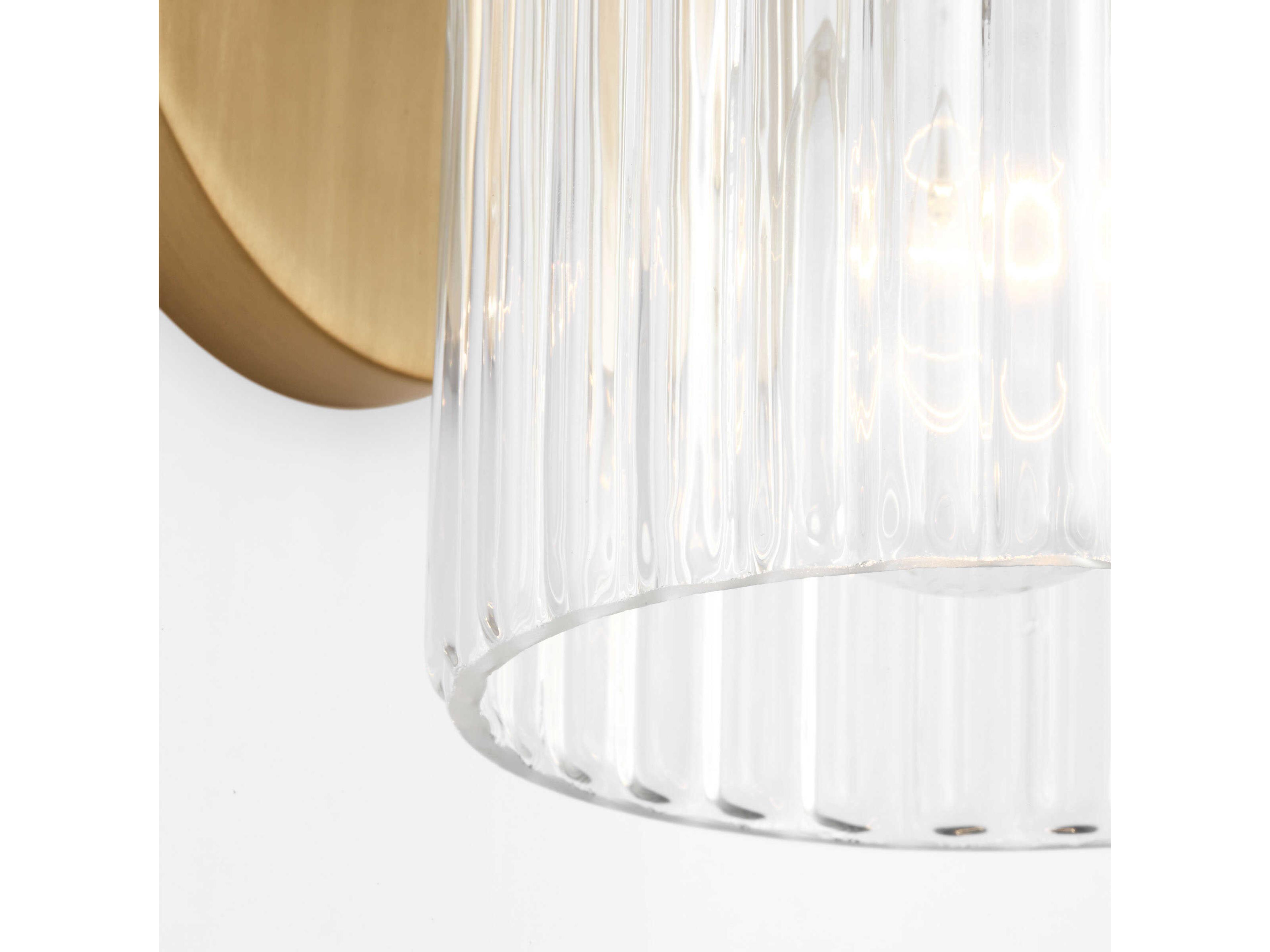 Generation Lighting Eisele 1-Light Satin Brass Wall Sconce