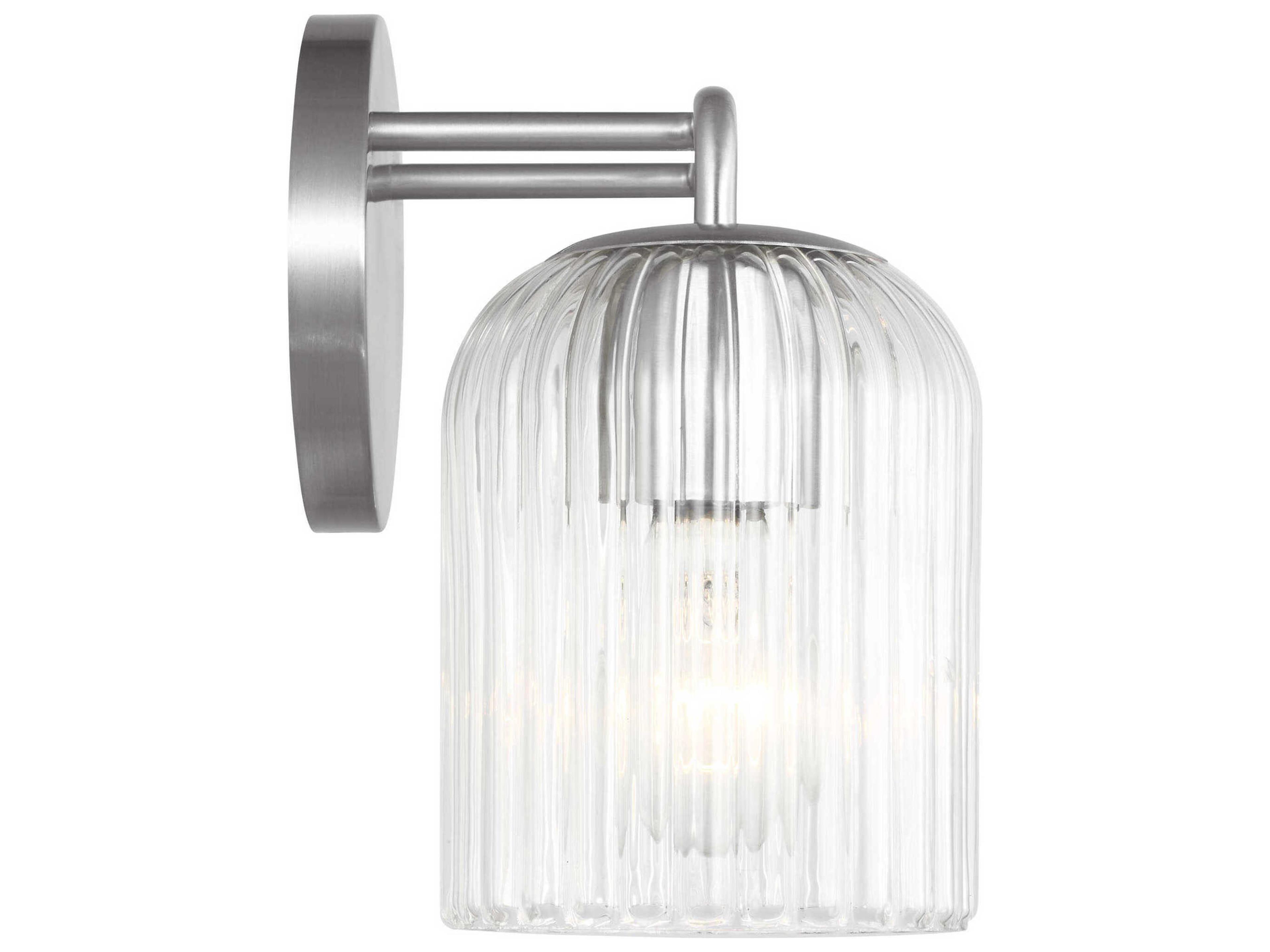 Generation Lighting Eisele 2-Light Brushed Nickel Vanity Light