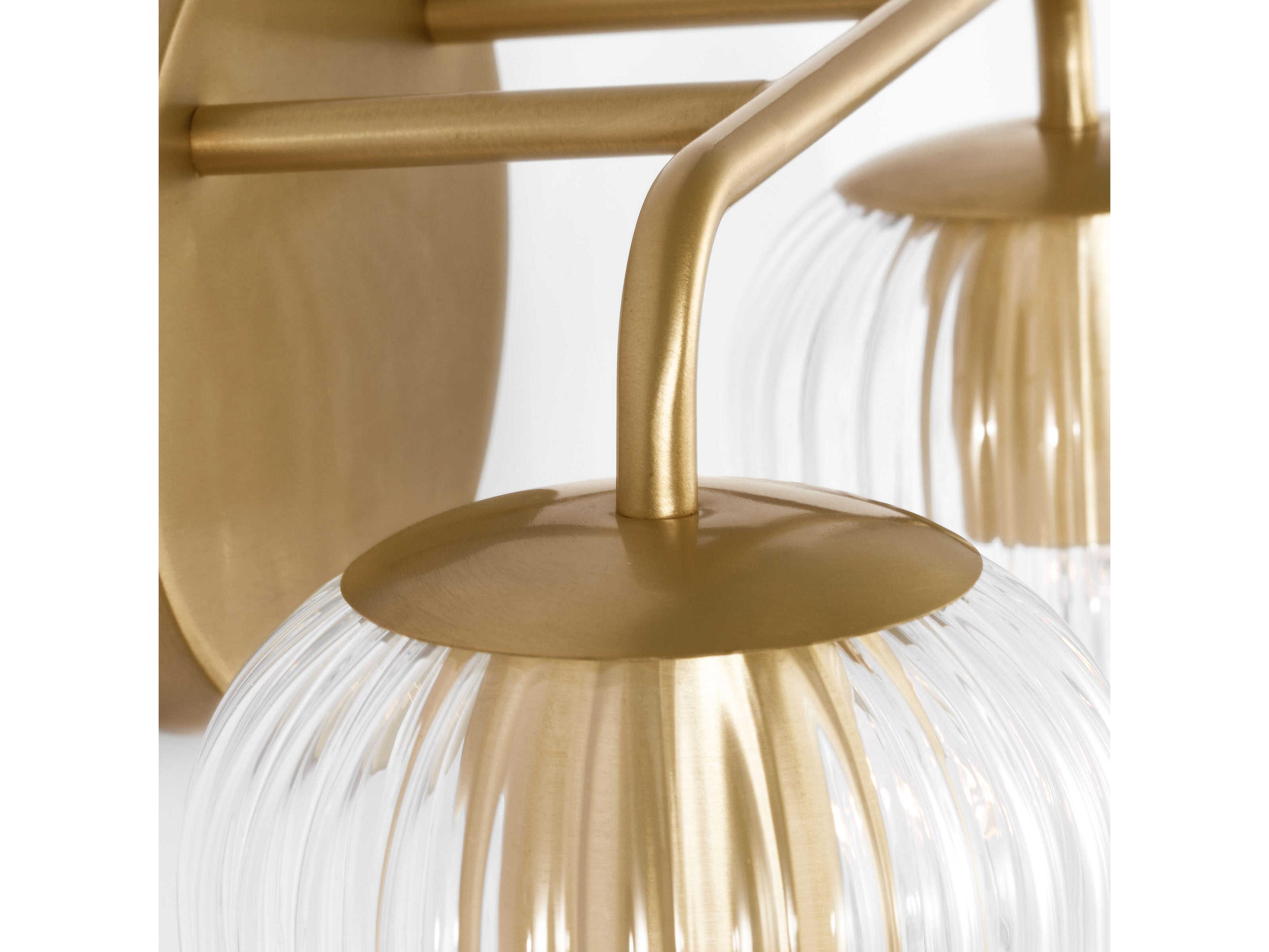 Generation Lighting Eisele 2-Light Satin Brass Vanity Light