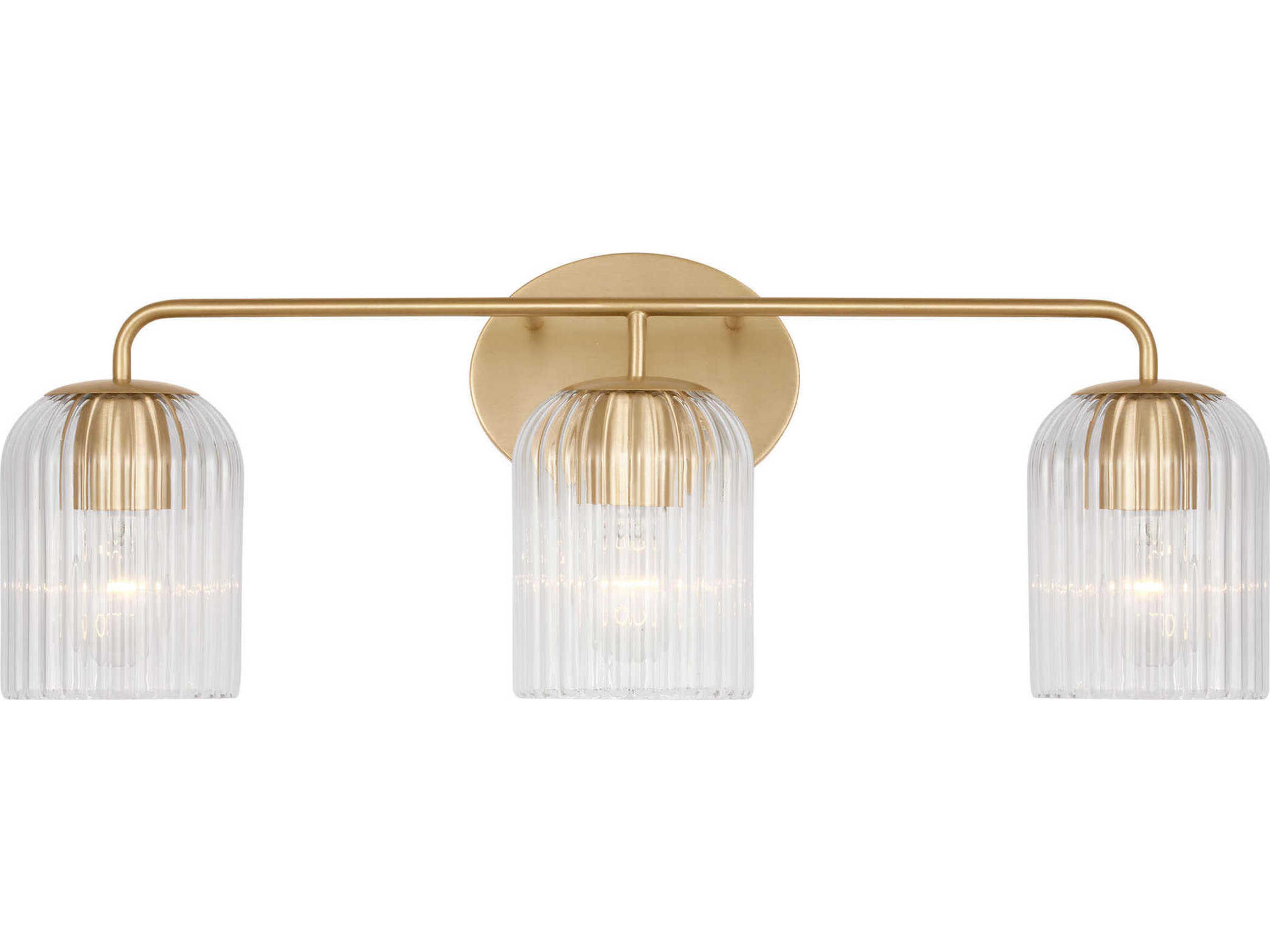 Generation Lighting Eisele 3-Light Satin Brass Vanity Light