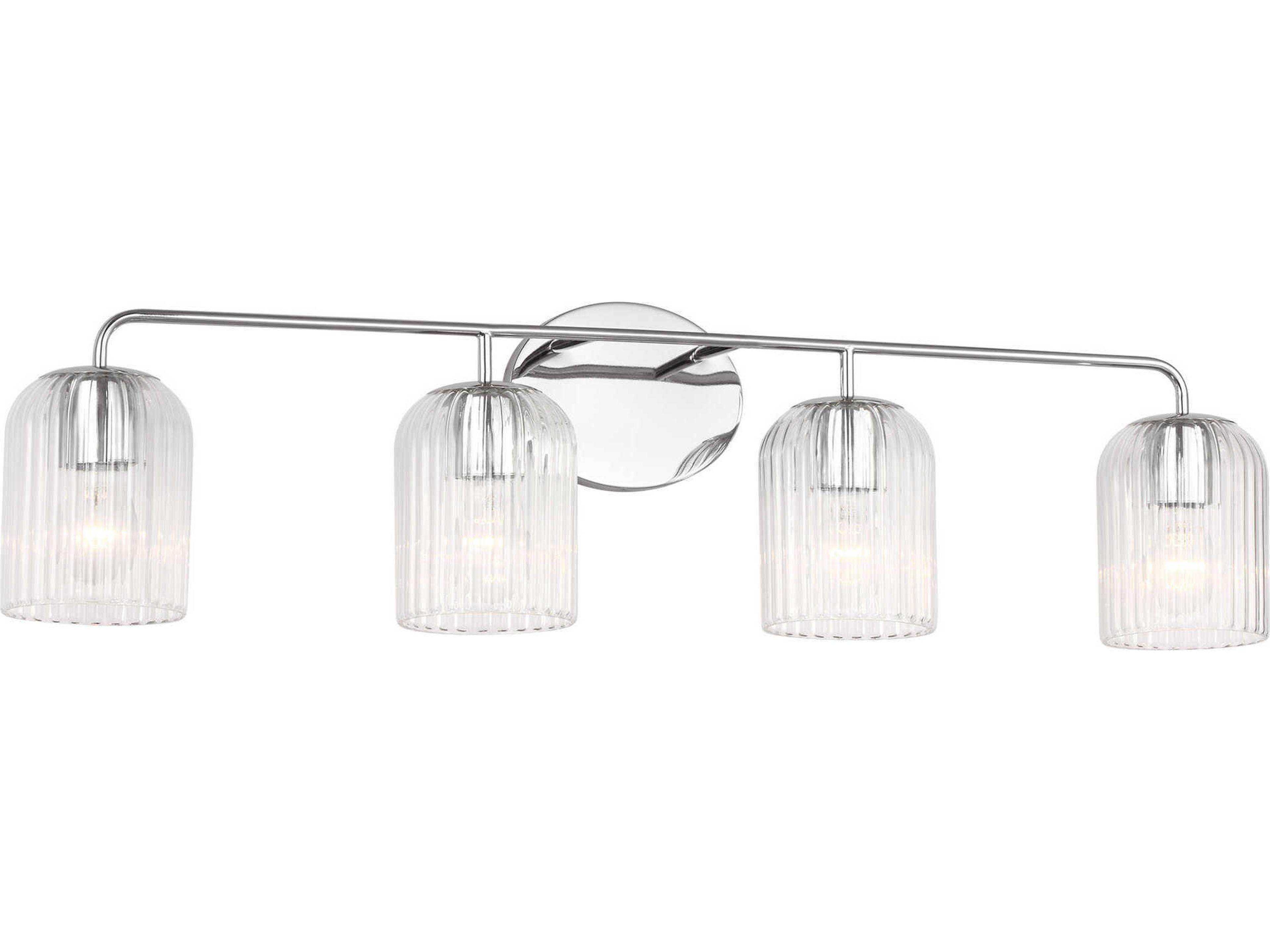 Eisele 4-Light Chrome Vanity Light