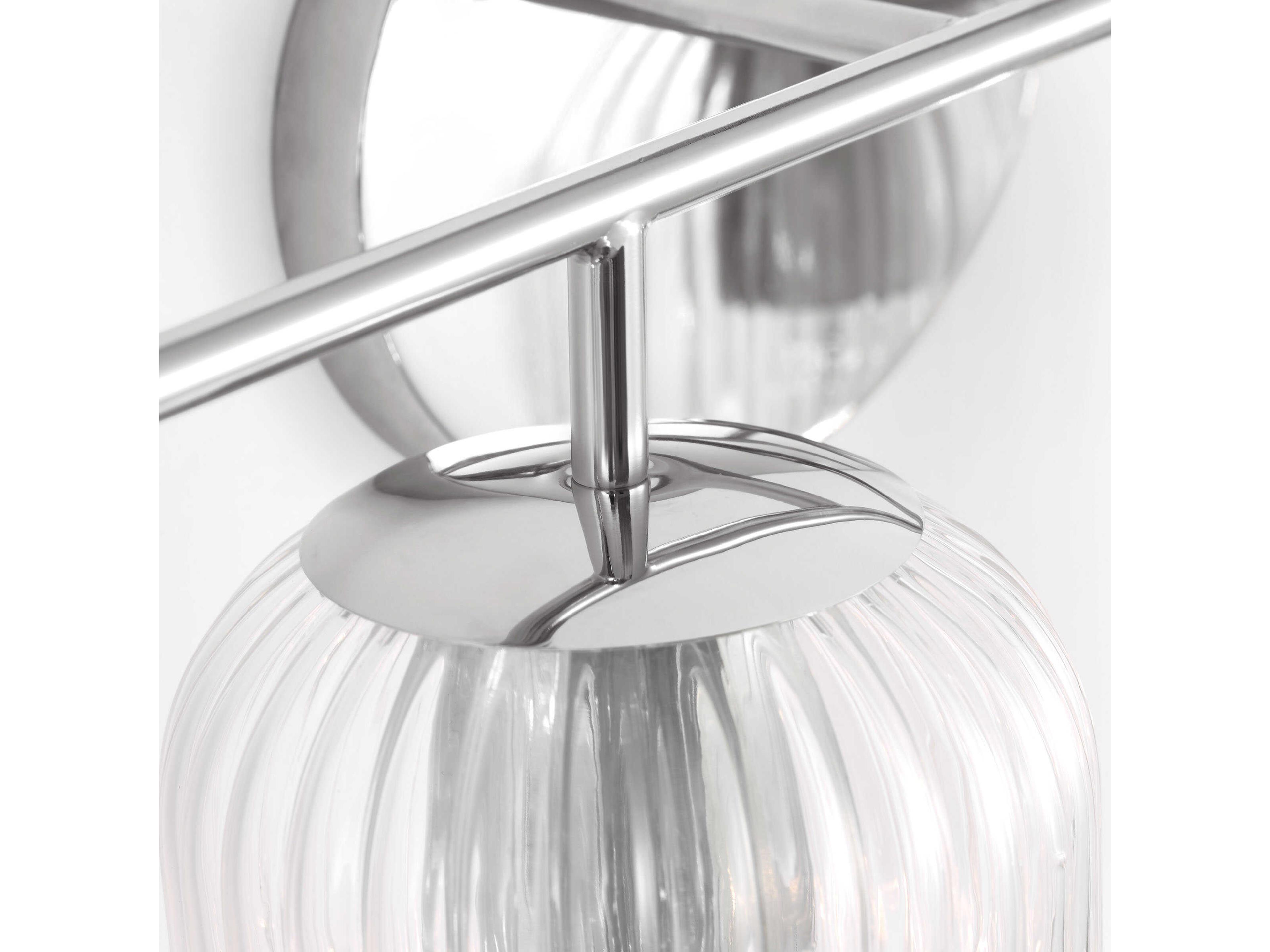 Generation Lighting Eisele 4-Light Chrome Vanity Light