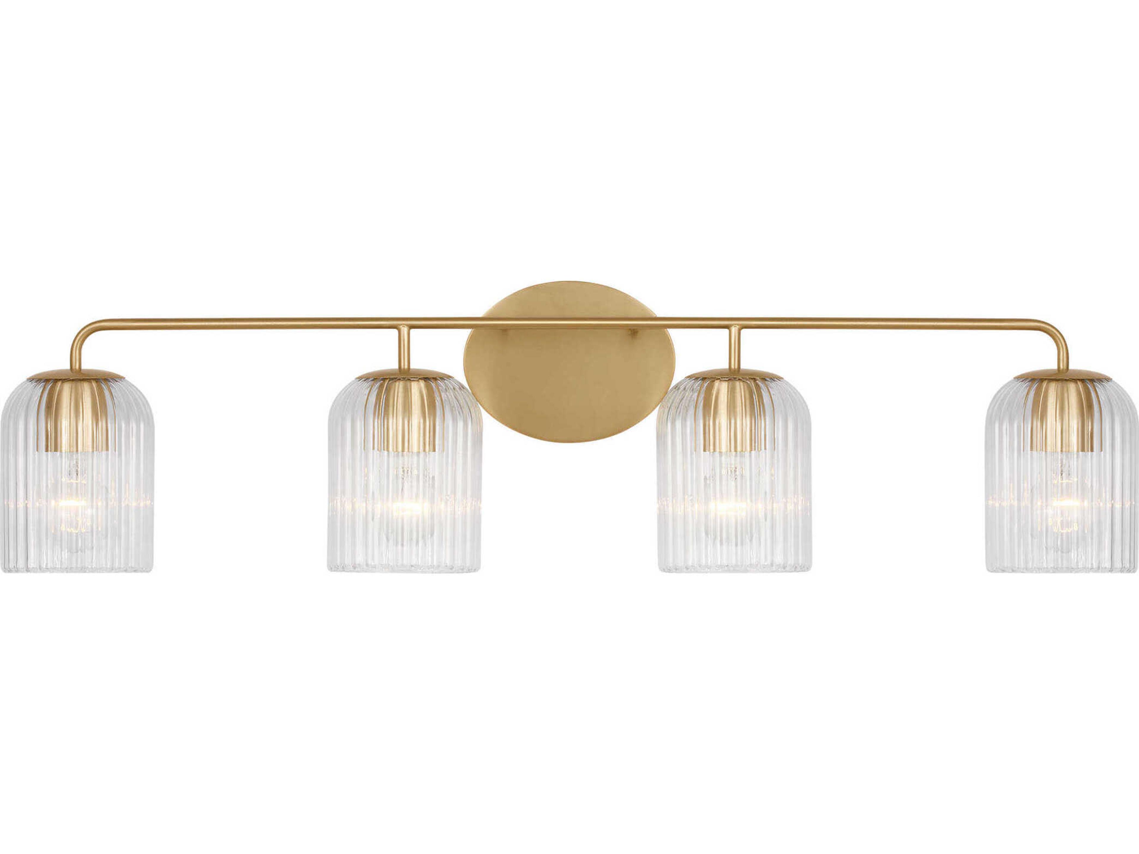 Generation Lighting Eisele 4-Light Satin Brass Vanity Light