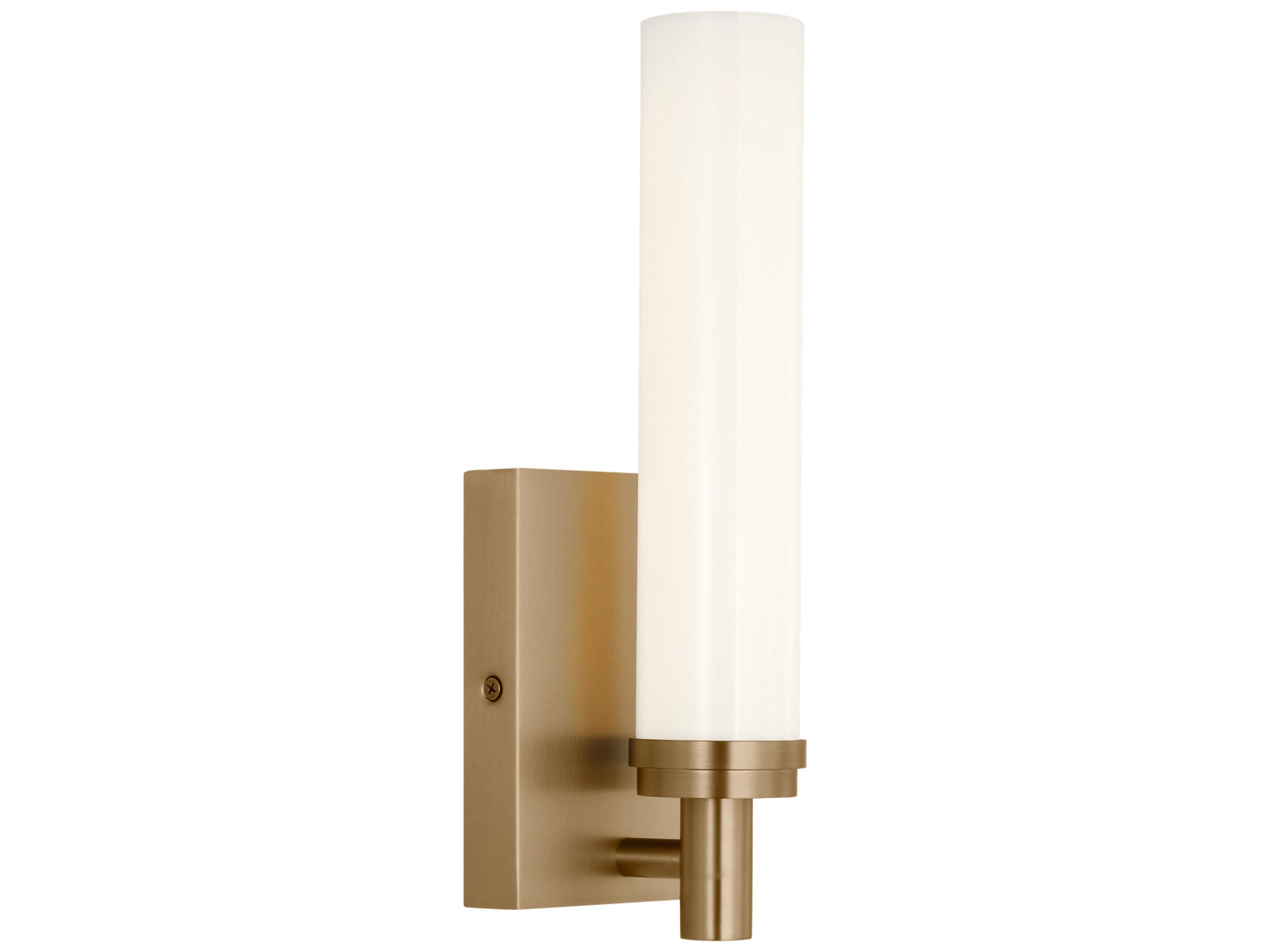 Coles Satin Brass Vanity Light