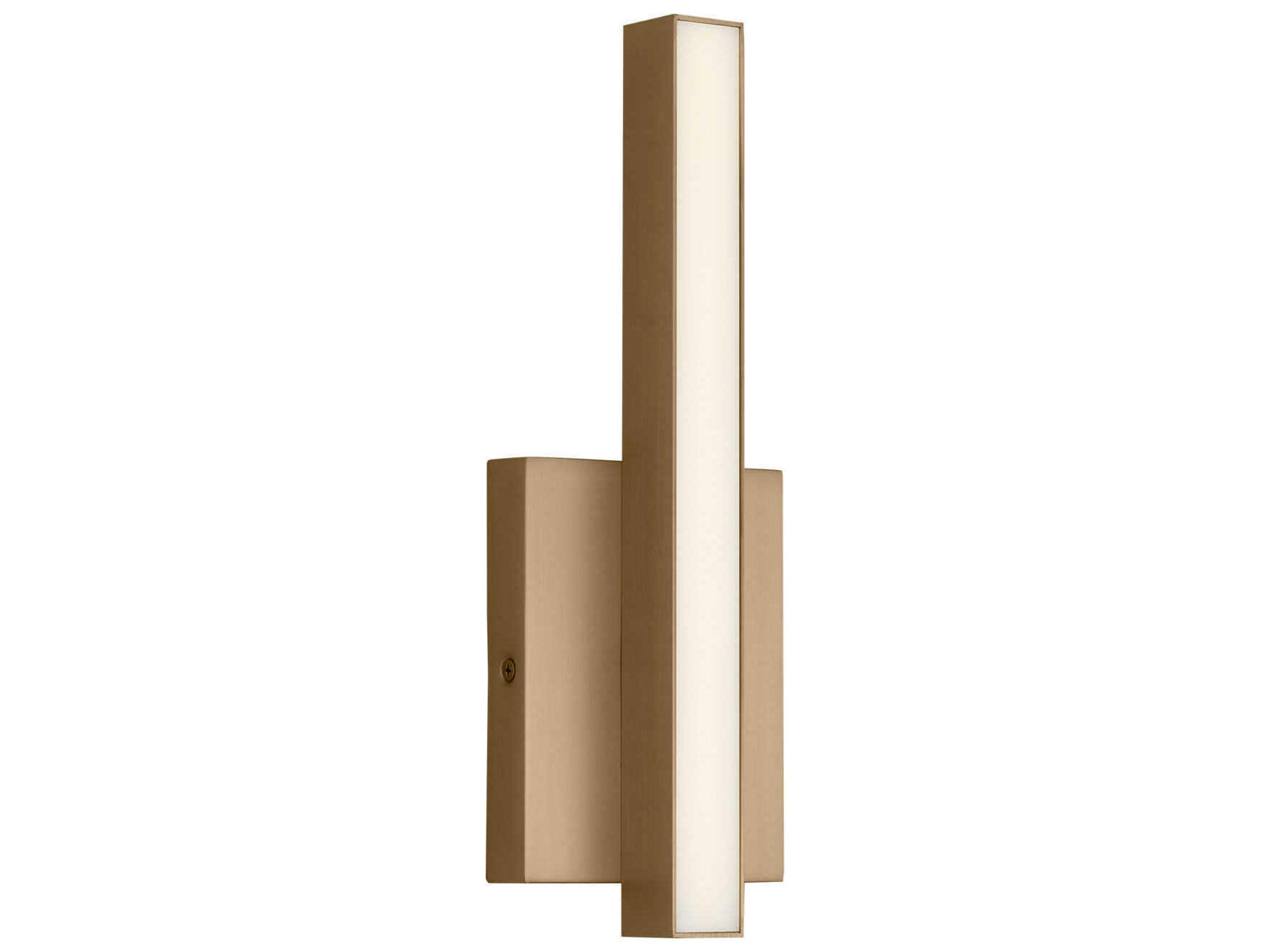 Marque Satin Brass Wall Sconce