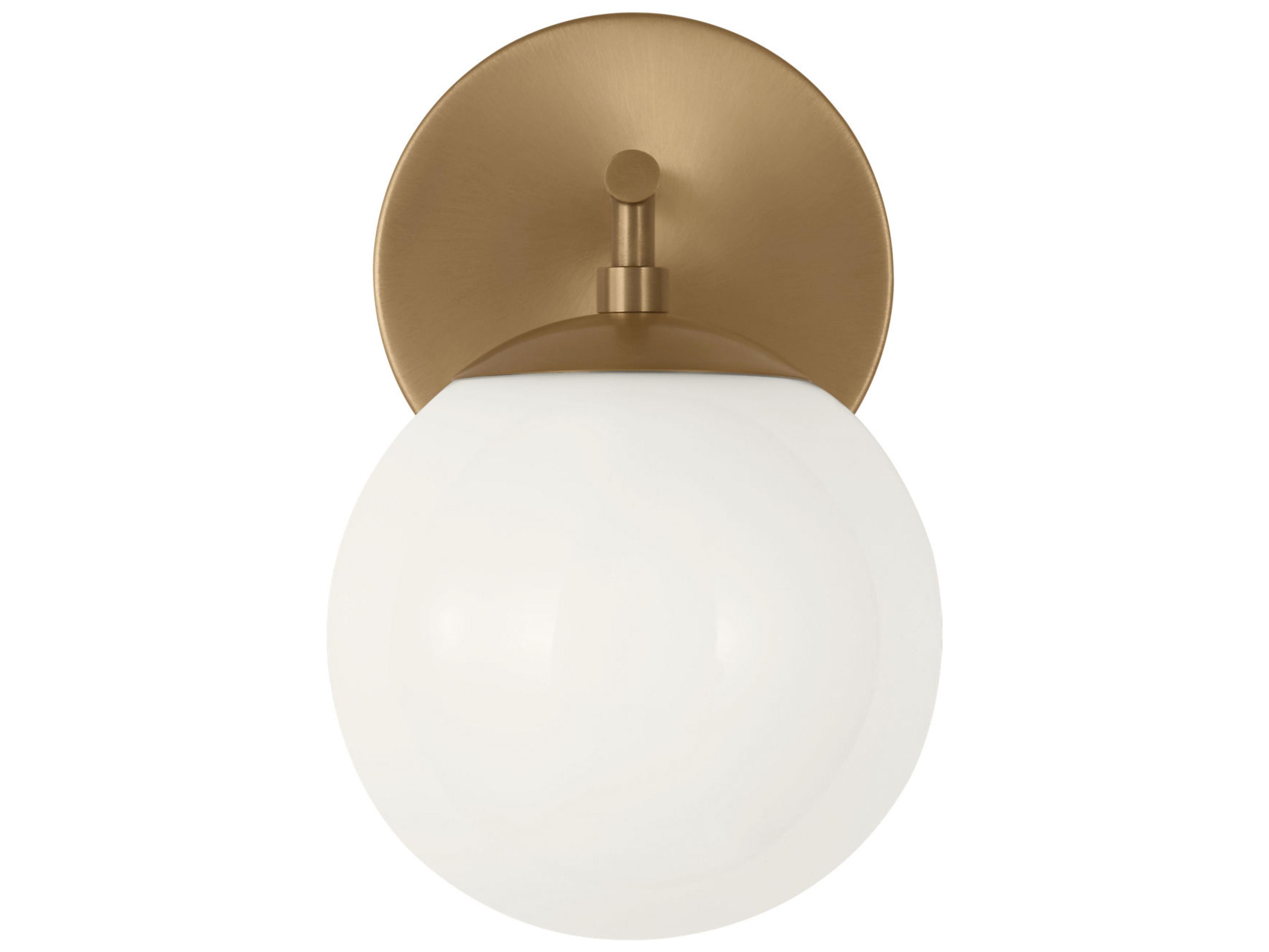 Generation Lighting Nube 1-Light Satin Brass Wall Sconce