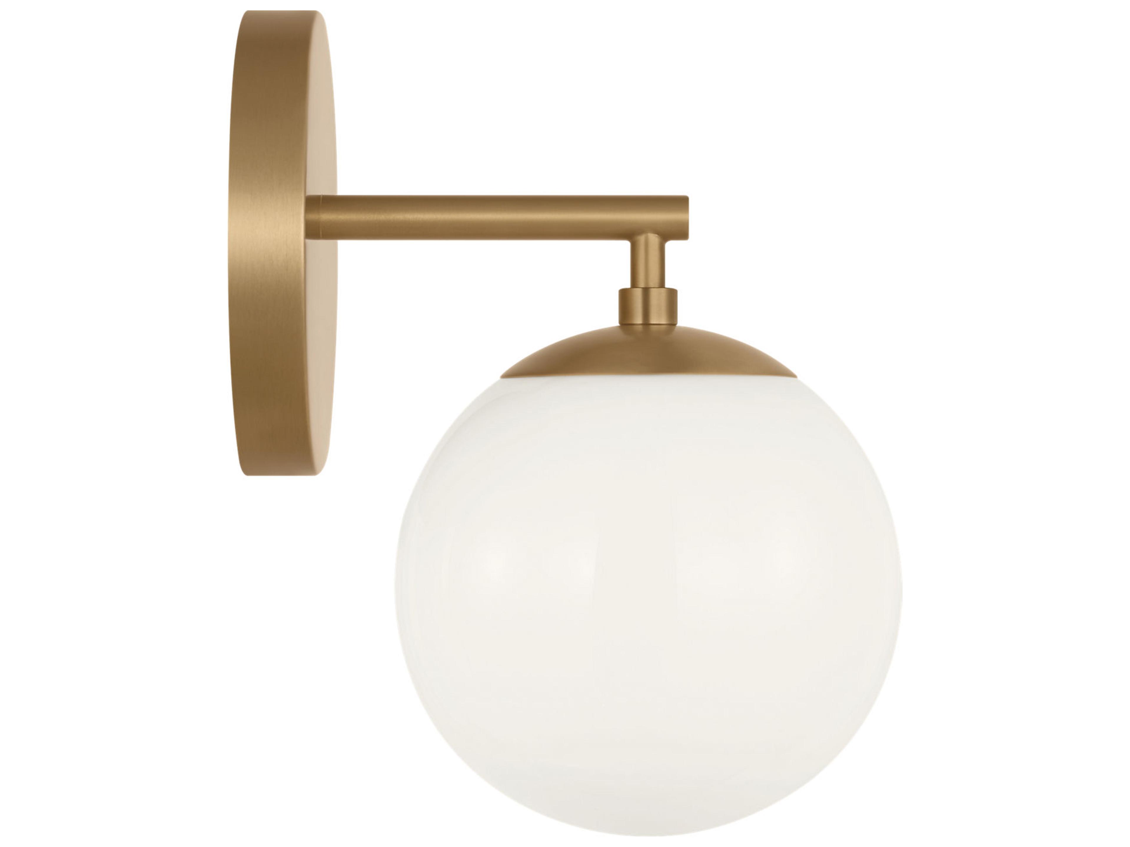 Generation Lighting Nube 1-Light Satin Brass Wall Sconce