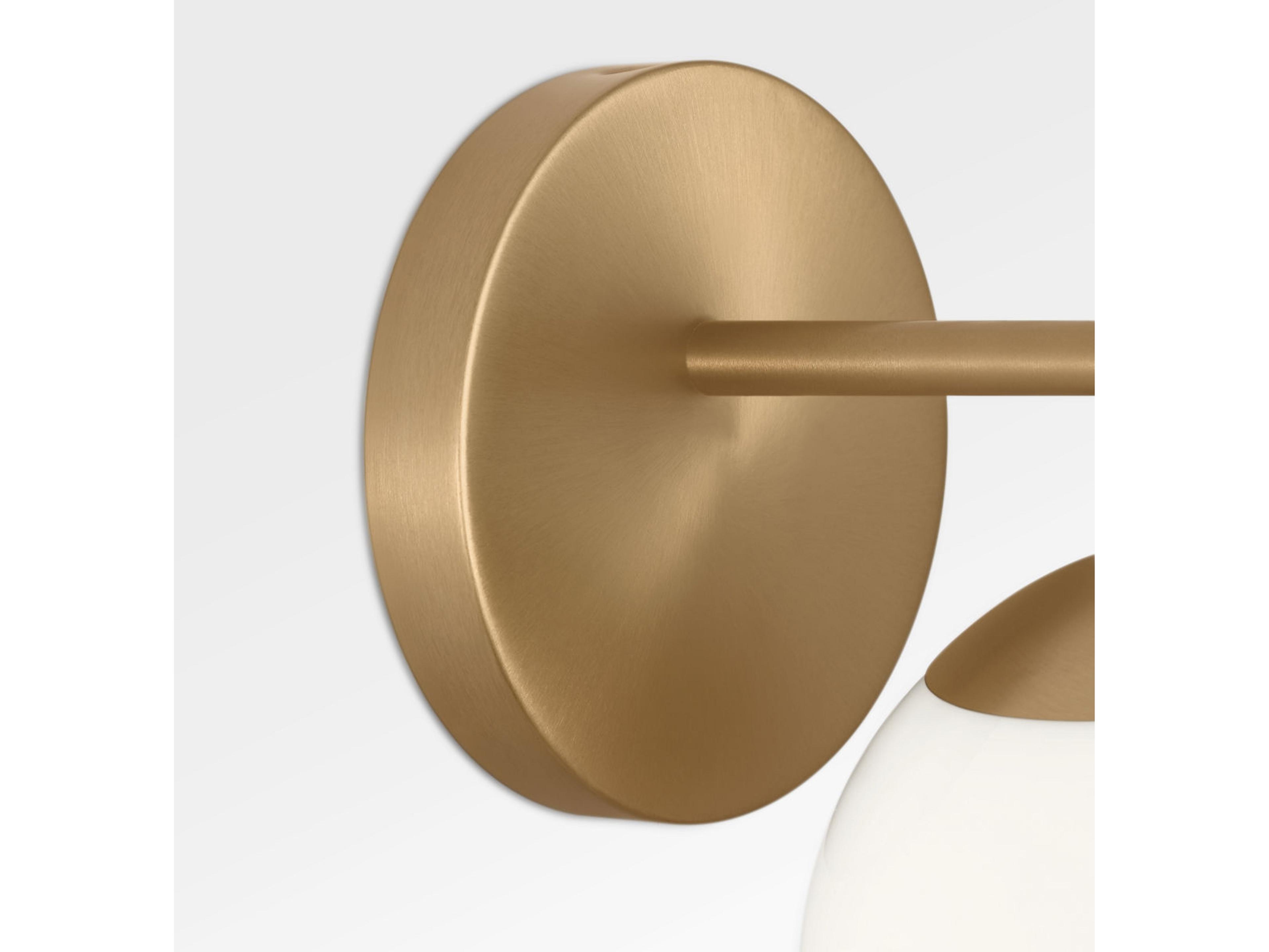 Generation Lighting Nube 1-Light Satin Brass Wall Sconce
