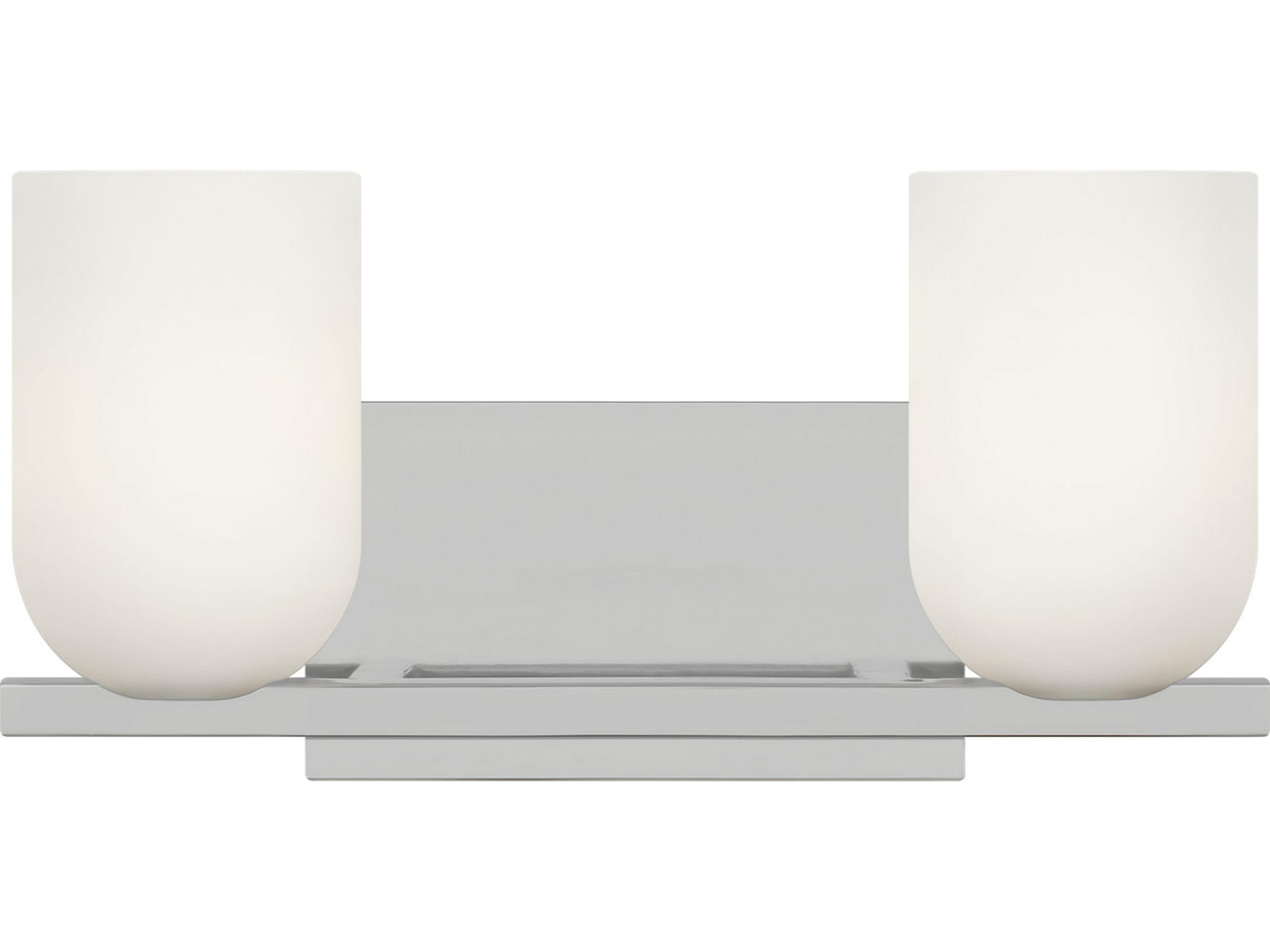 Neblina 2-Light Chrome Vanity Light