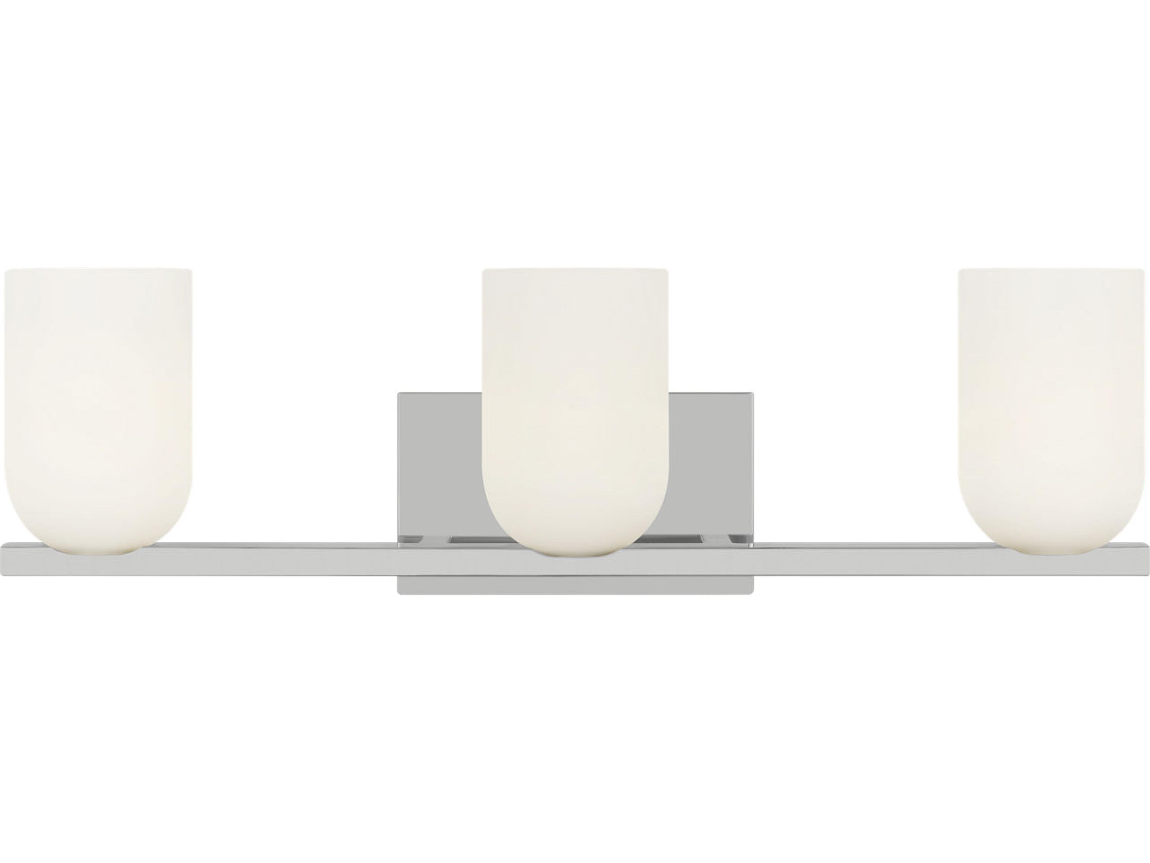 Neblina 3-Light Chrome Vanity Light