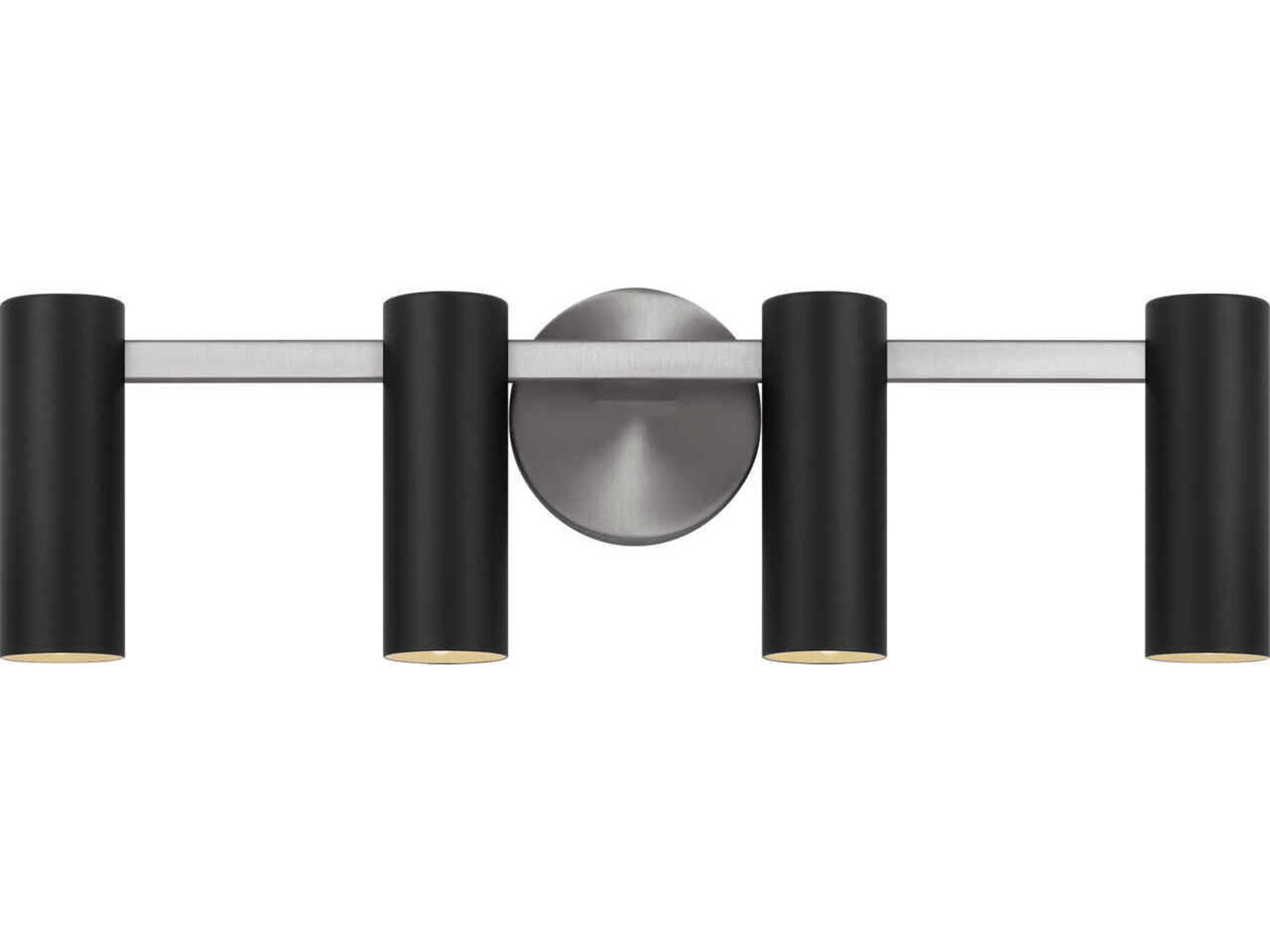 Generation Lighting Zentro 4-Light Brushed Nickel Vanity Light