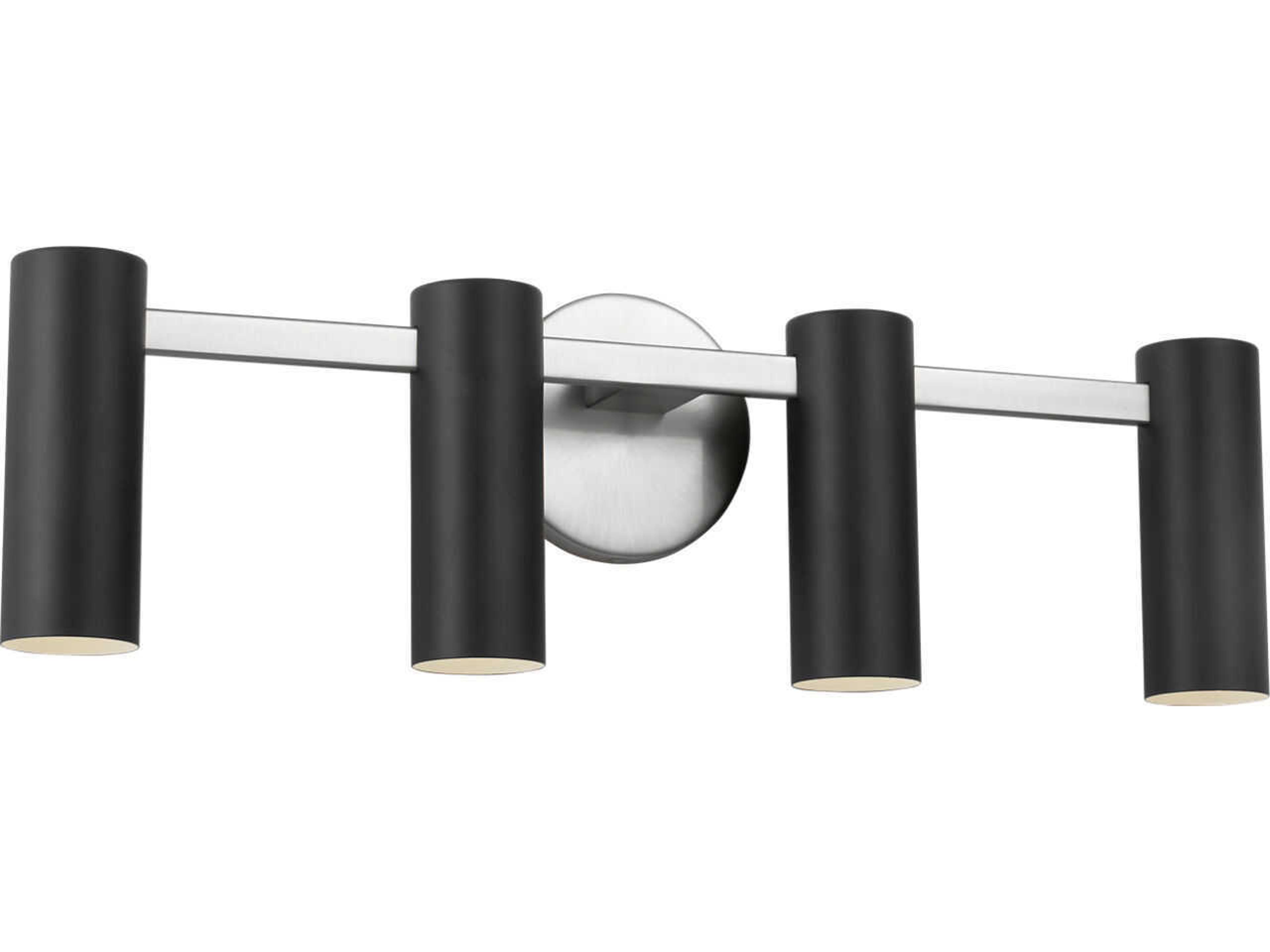 Generation Lighting Zentro 4-Light Brushed Nickel Vanity Light