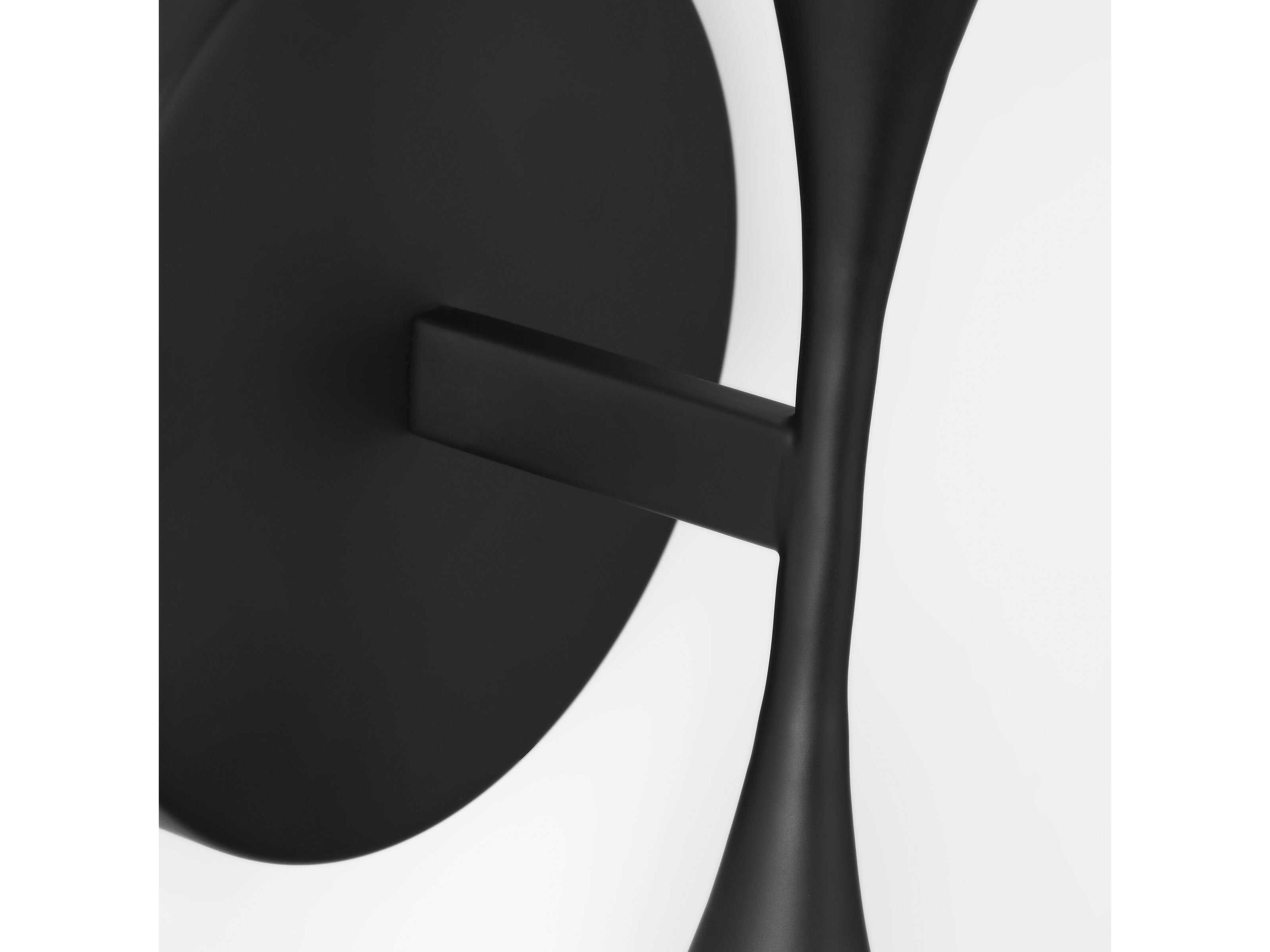 Generation Lighting Maya 2-Light Midnight Black Vanity Light