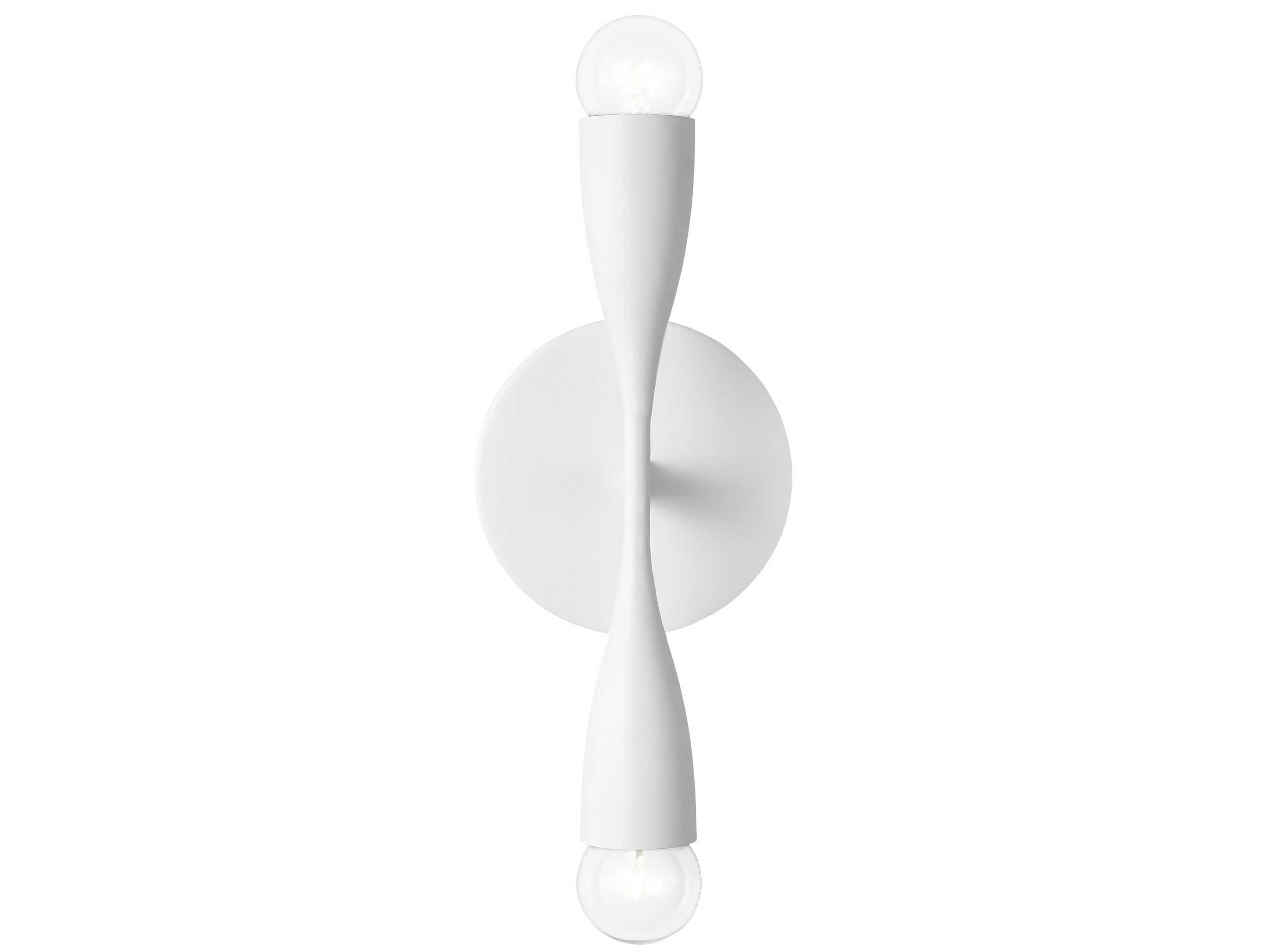 Generation Lighting Maya 2-Light Matte White Vanity Light