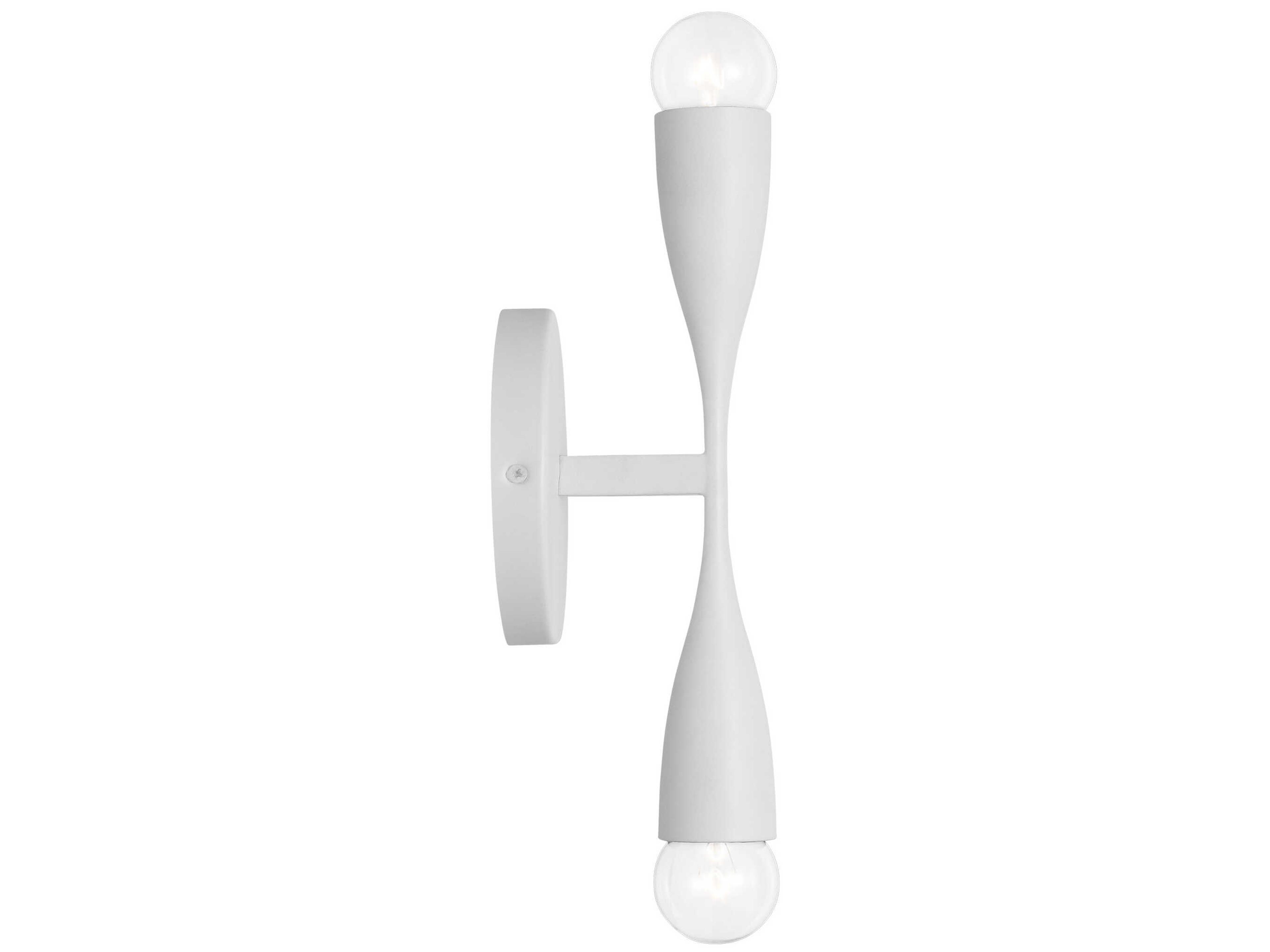 Generation Lighting Maya 2-Light Matte White Vanity Light
