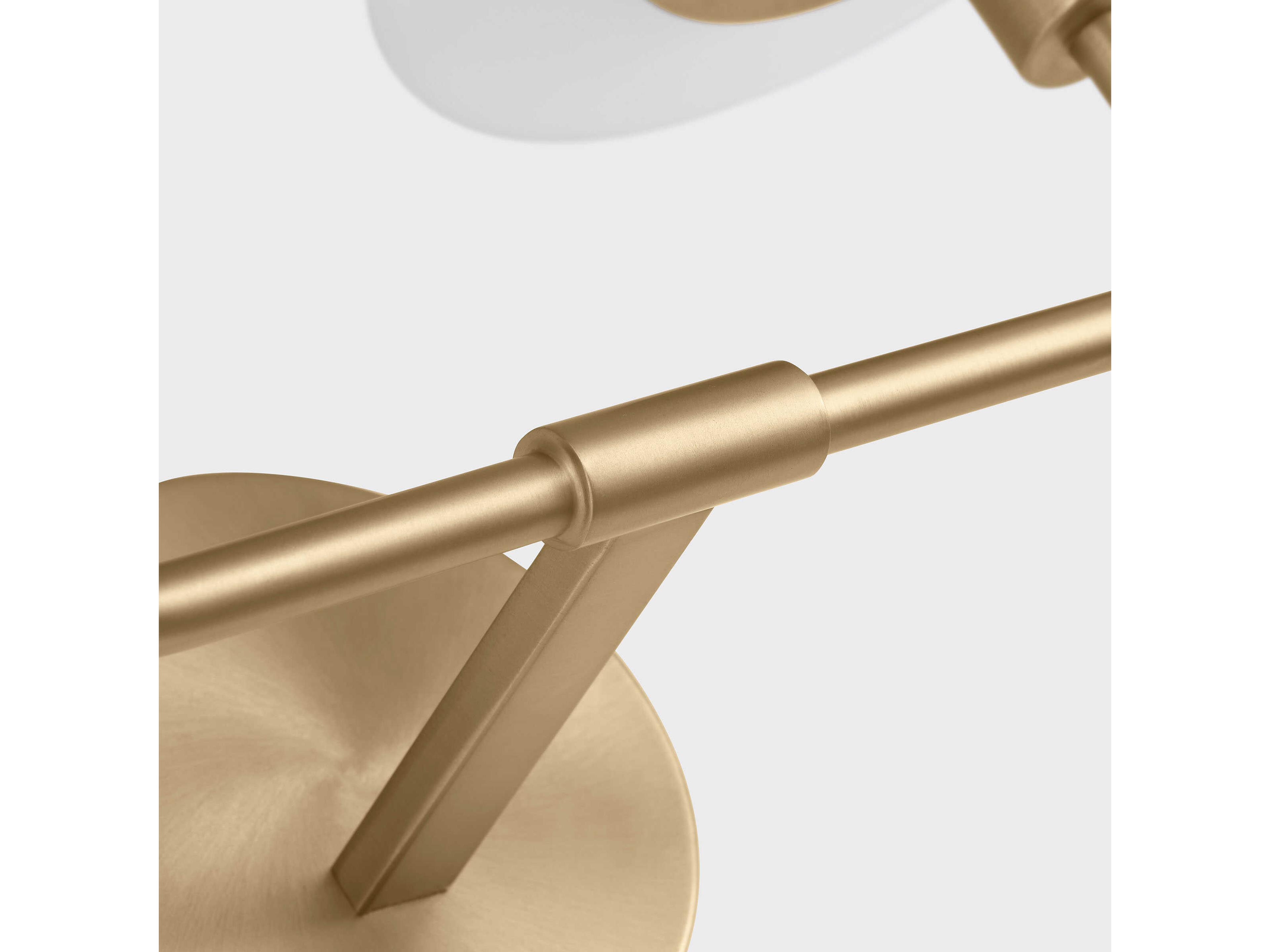 Generation Lighting Mendota 2-Light Satin Brass Vanity Light