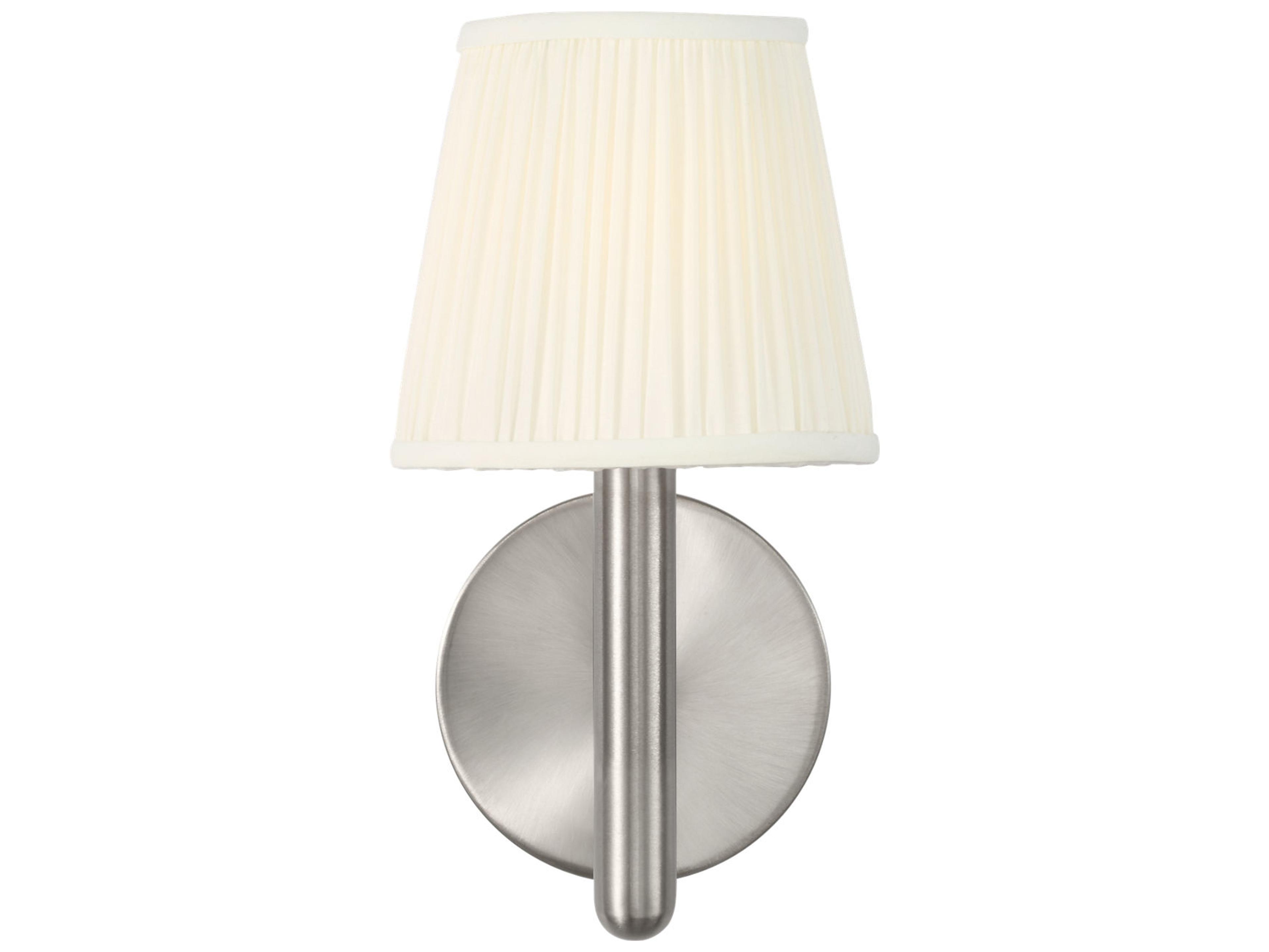 Generation Lighting Vilera 1-Light Brushed Nickel Wall Sconce