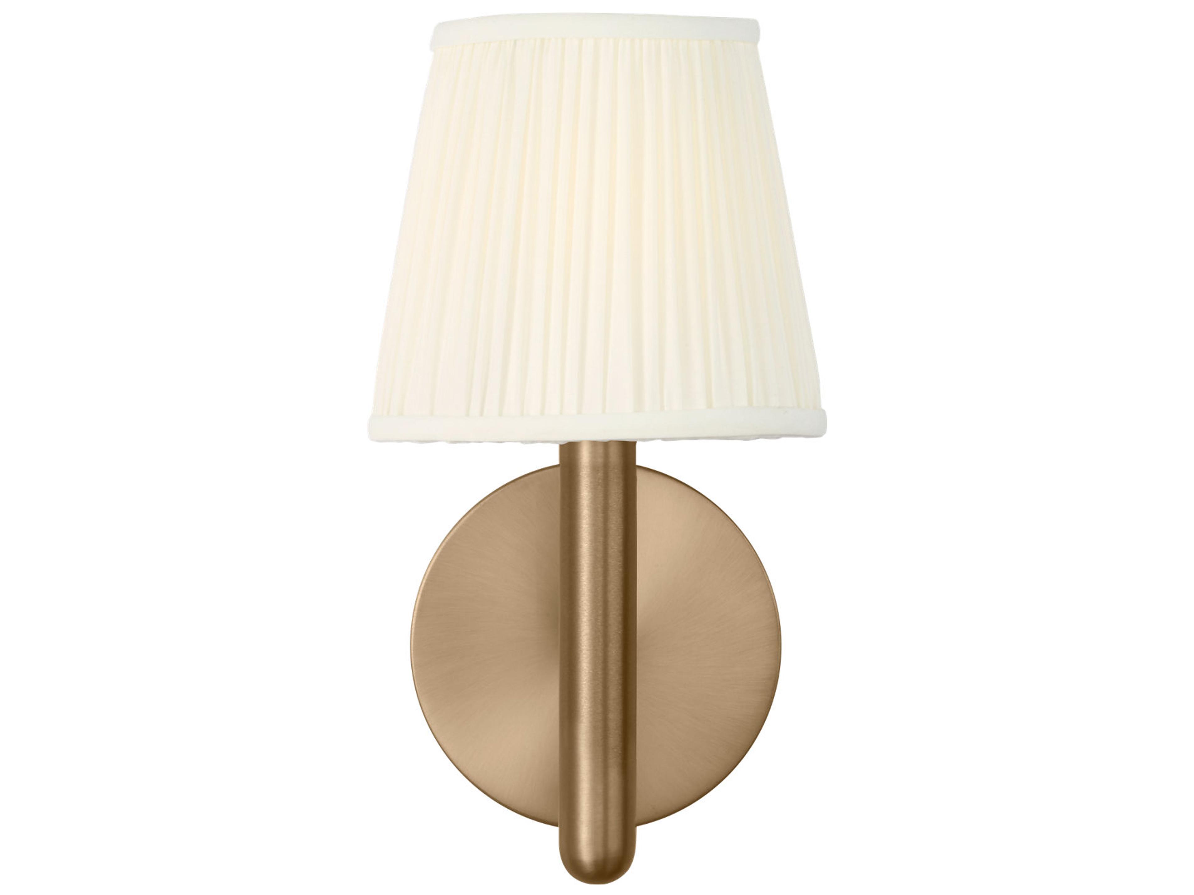 Generation Lighting Vilera 1-Light Satin Brass Wall Sconce