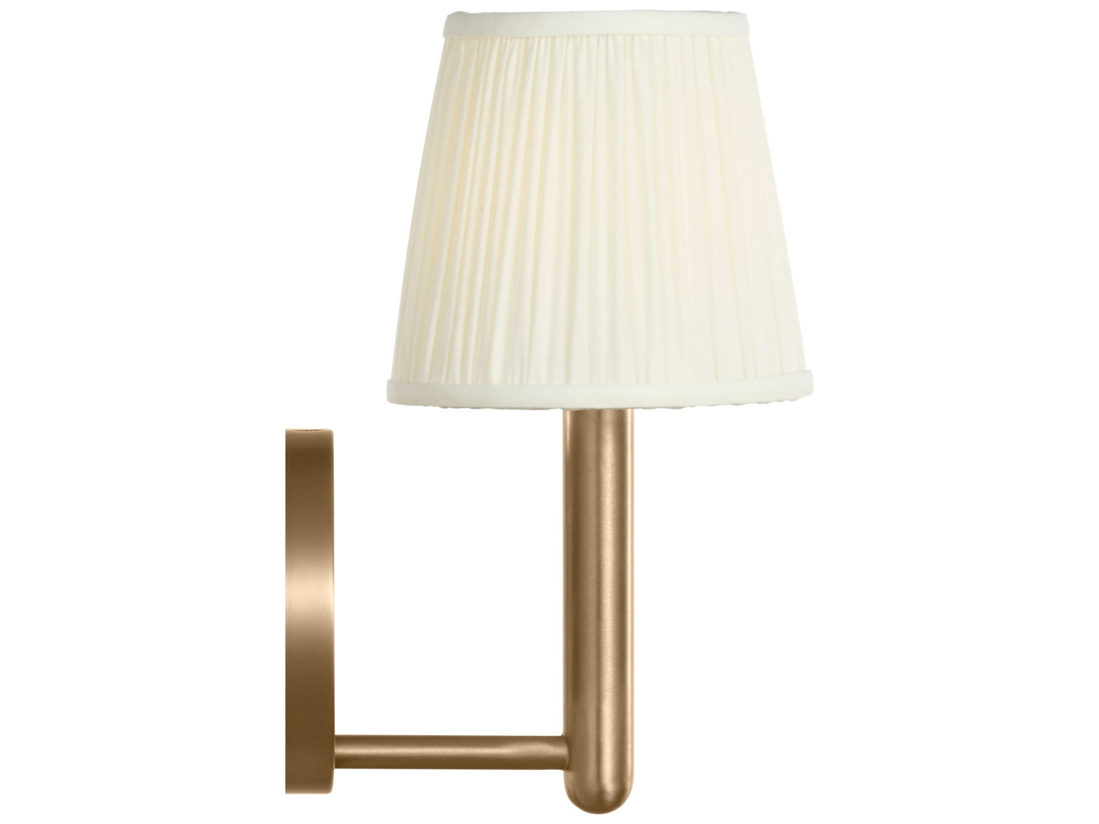 Generation Lighting Vilera 1-Light Satin Brass Wall Sconce