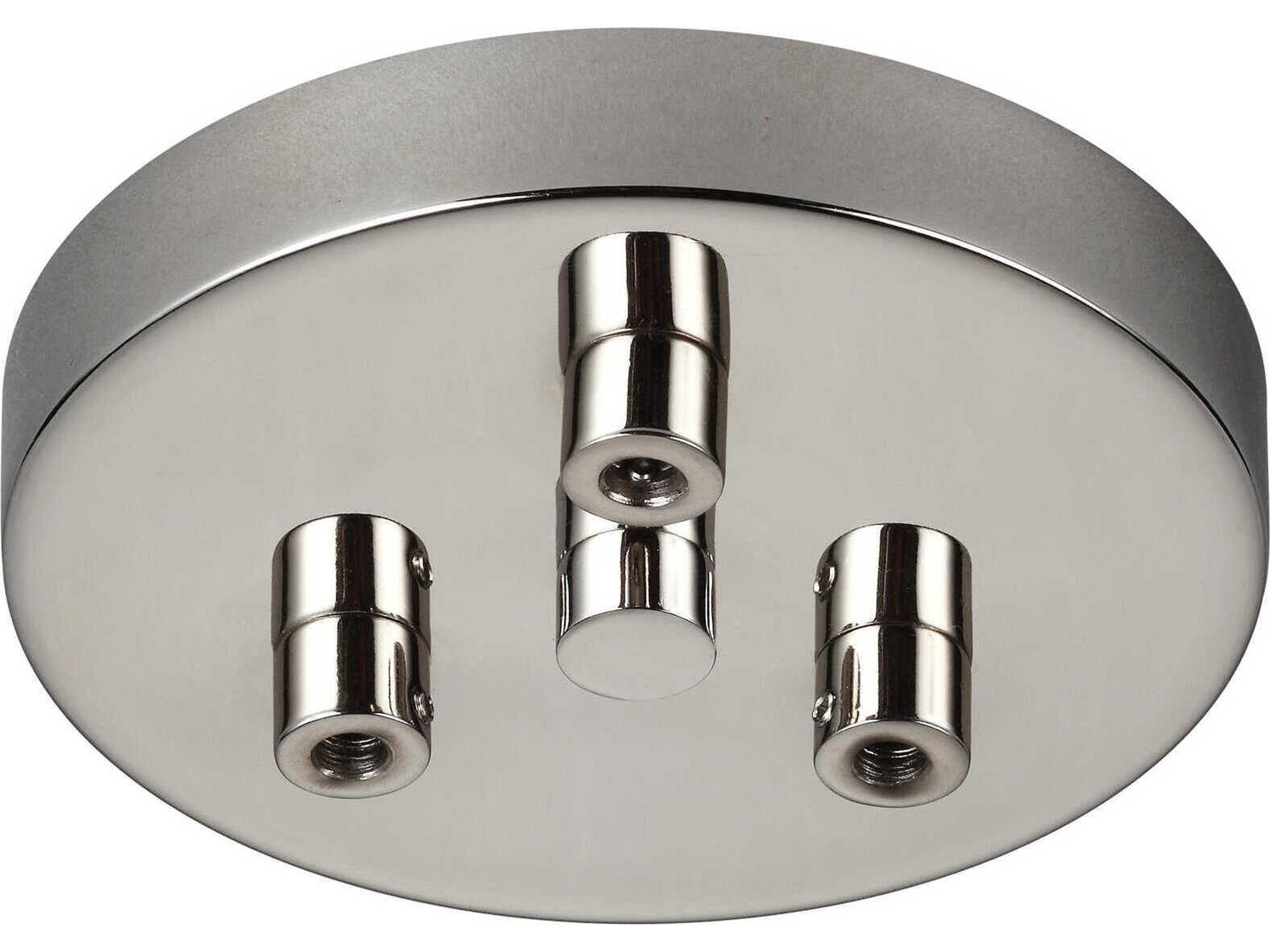 Multi-Port 3 - Light Canopy with Swag Hooks