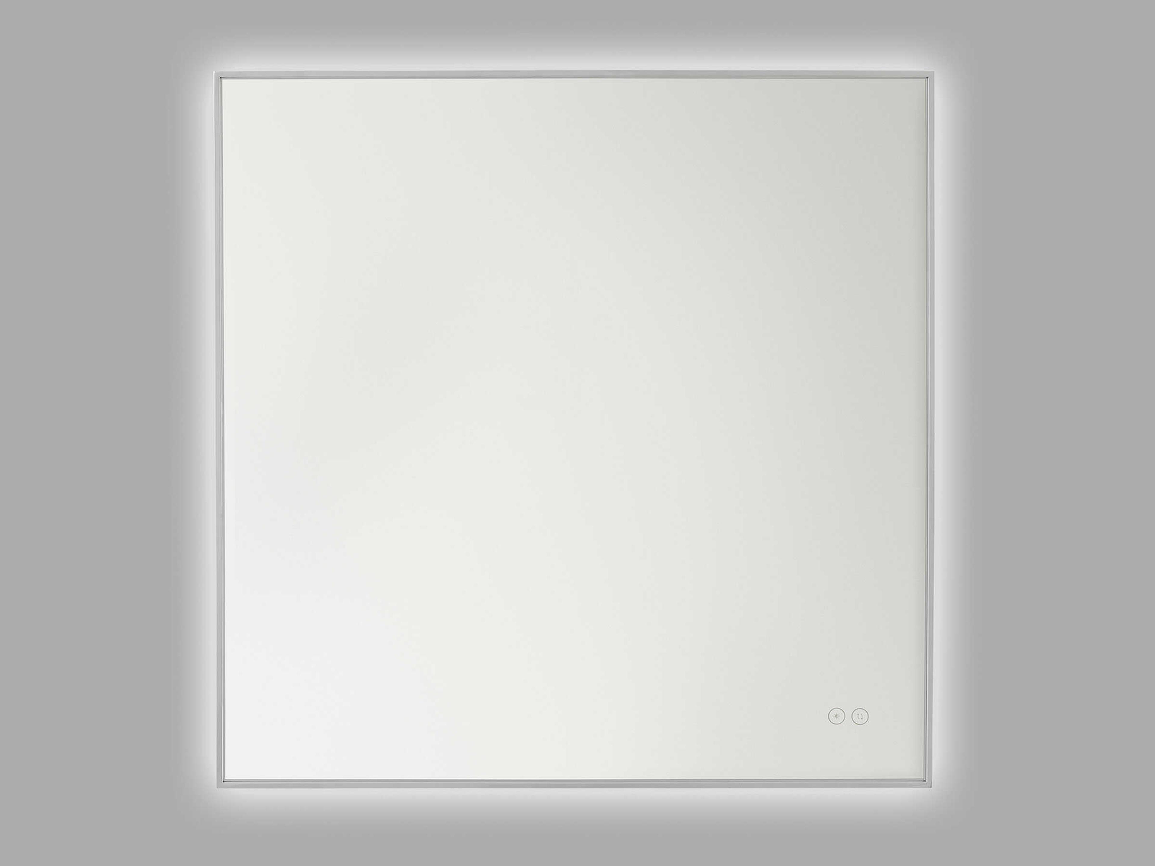 Cadre Chrome Square Wall Mirror