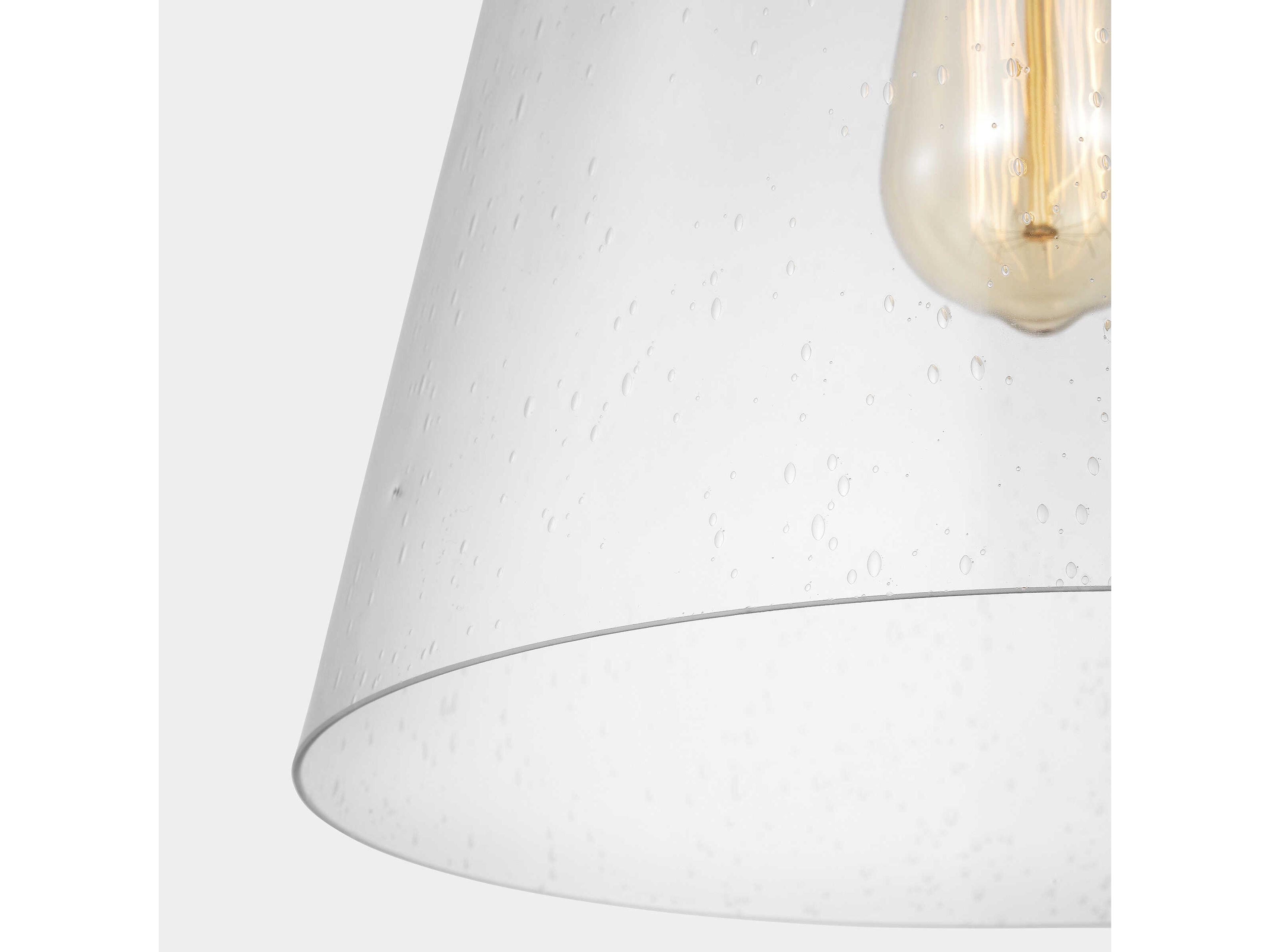 Generation Lighting Loras 1-Light Satin Brass Bell Mini Pendant