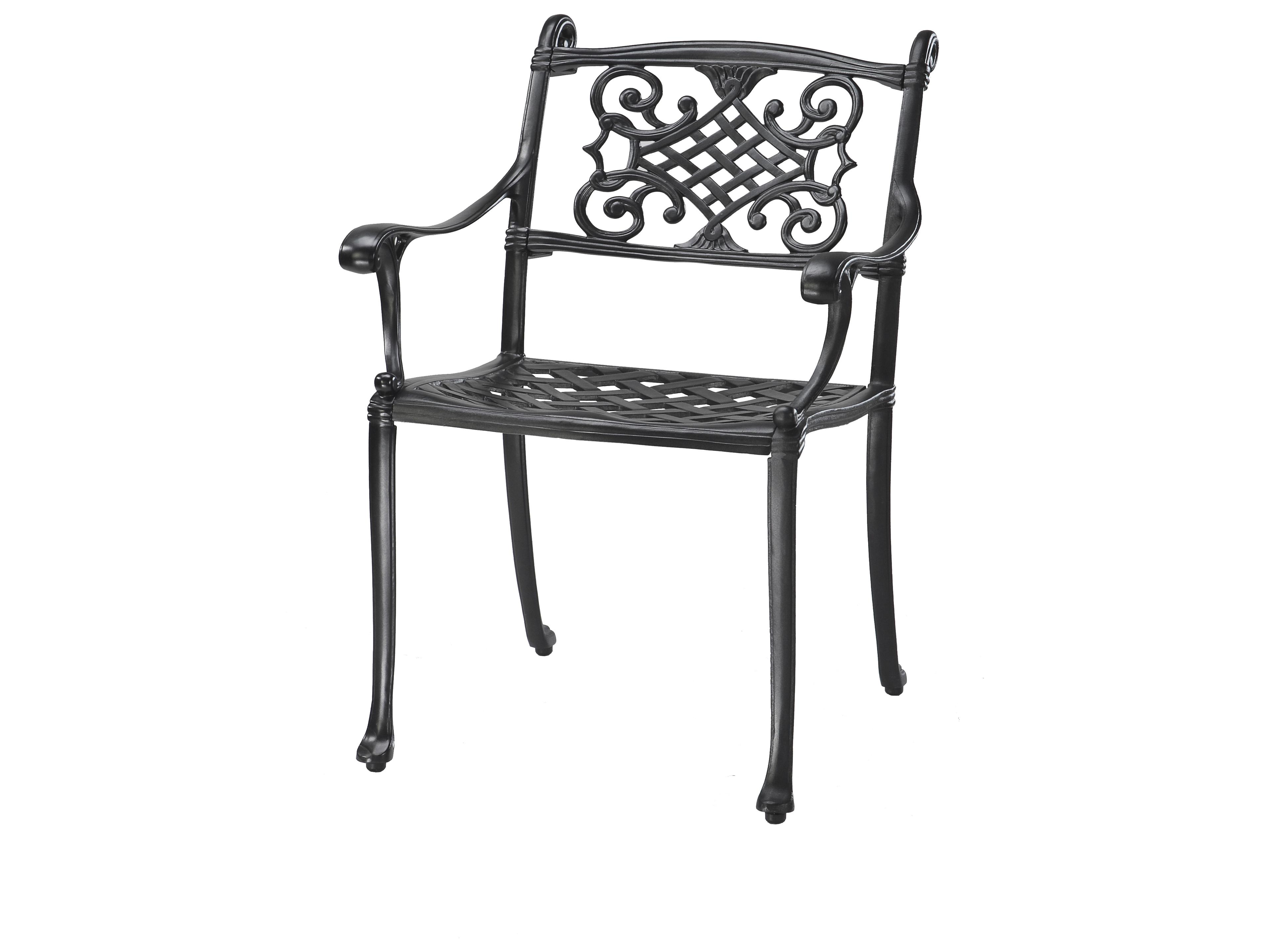 Michigan Cast Aluminum Patio Dining Chair - Knock Down