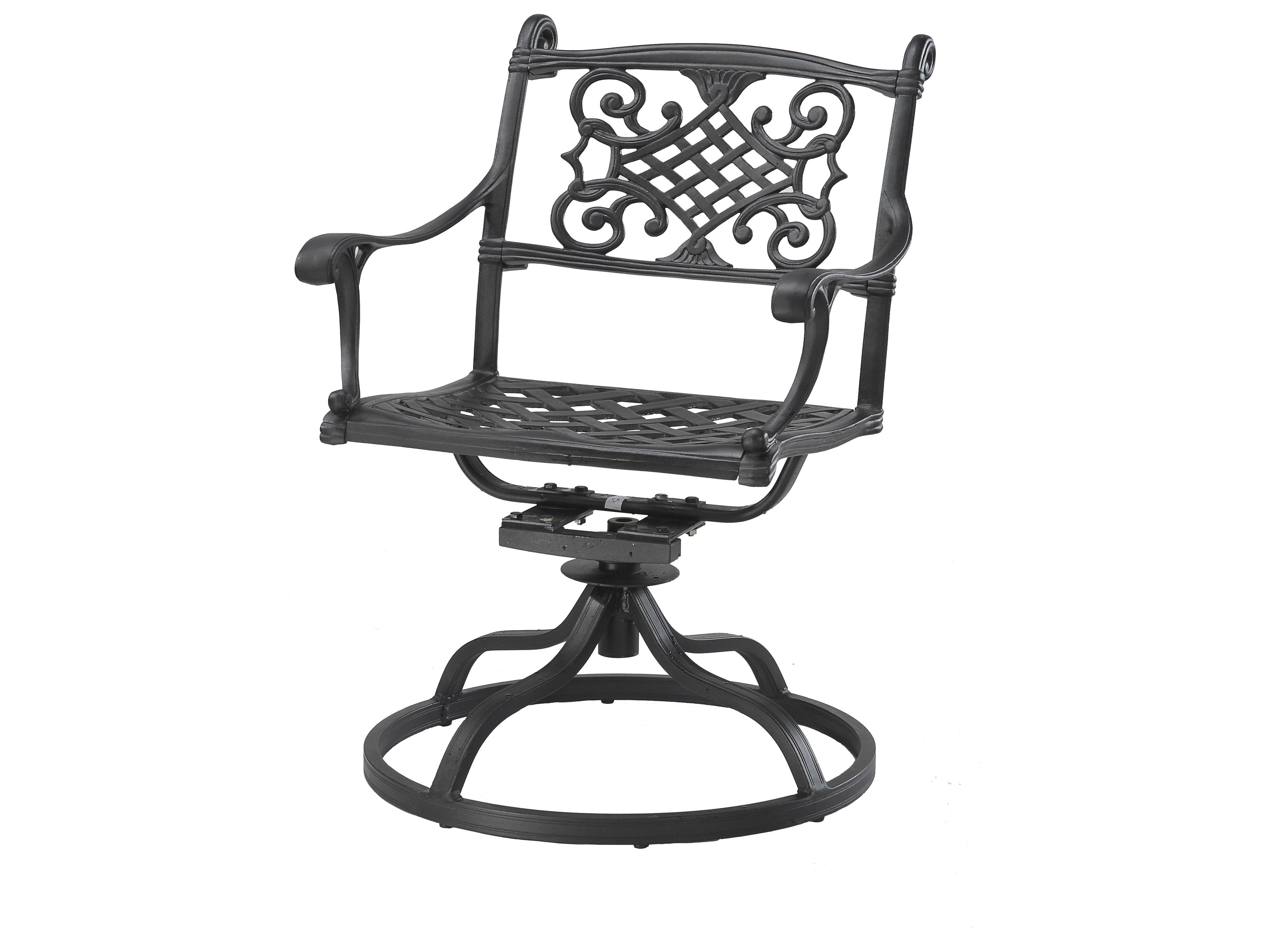 Michigan Cast Aluminum Swivel Rocker - Welded