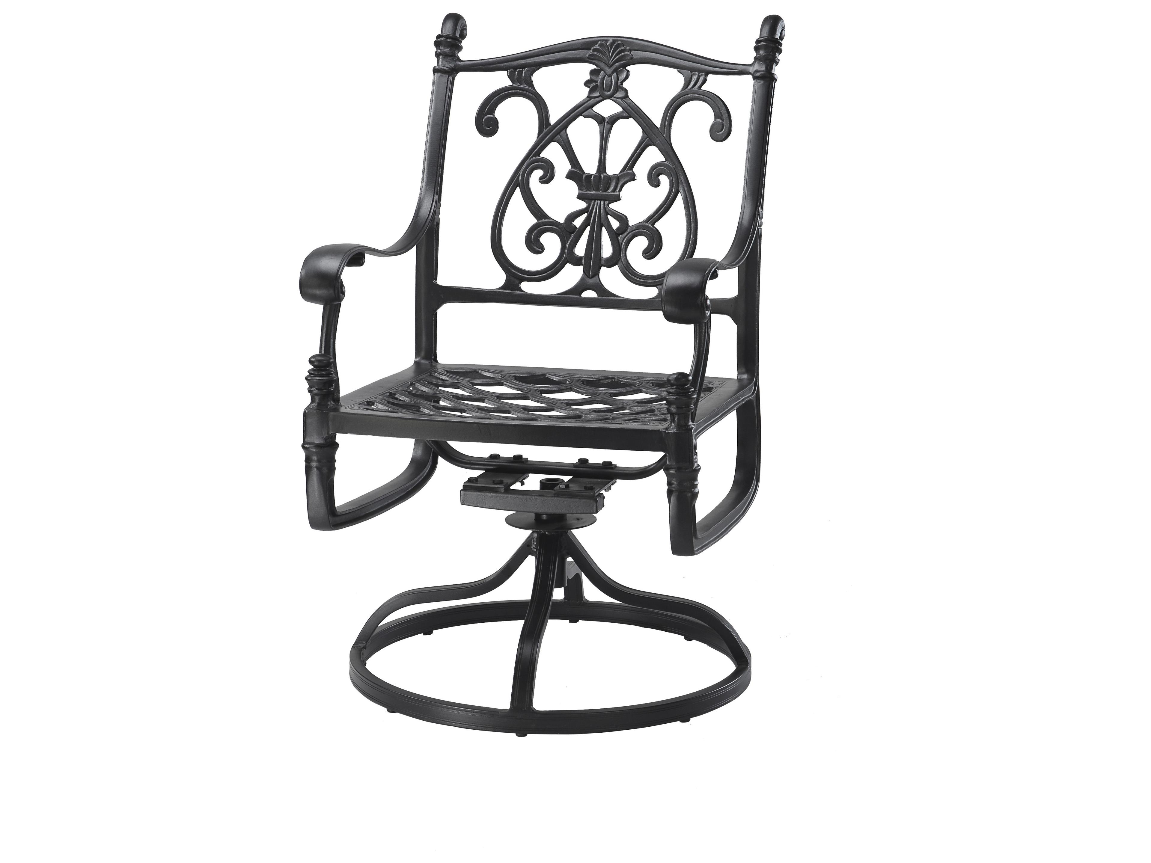 Florence Cast Aluminum Swivel Rocker