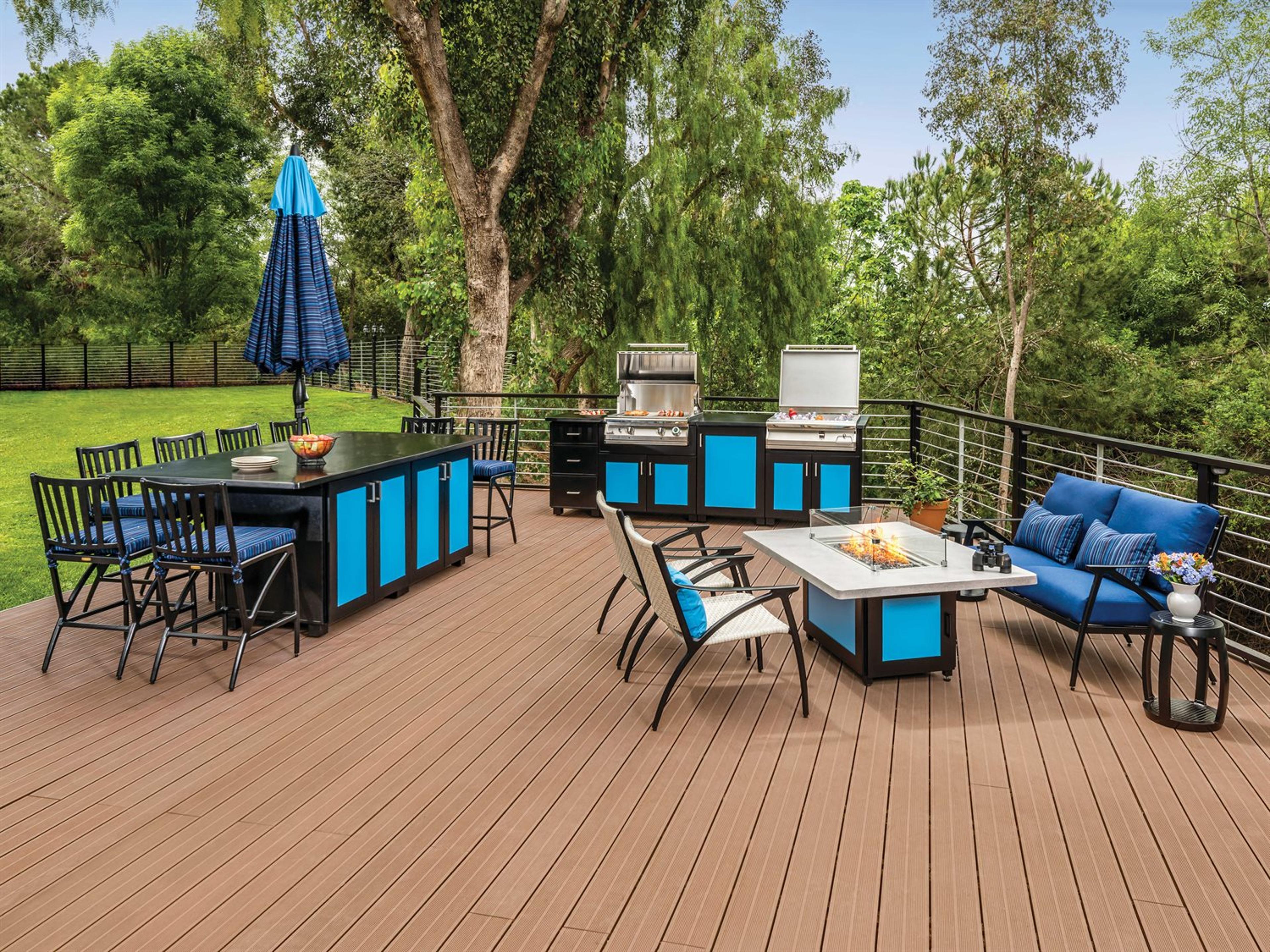 Gensun Amari Aluminum Carbon Stationary Patio Counter Stool