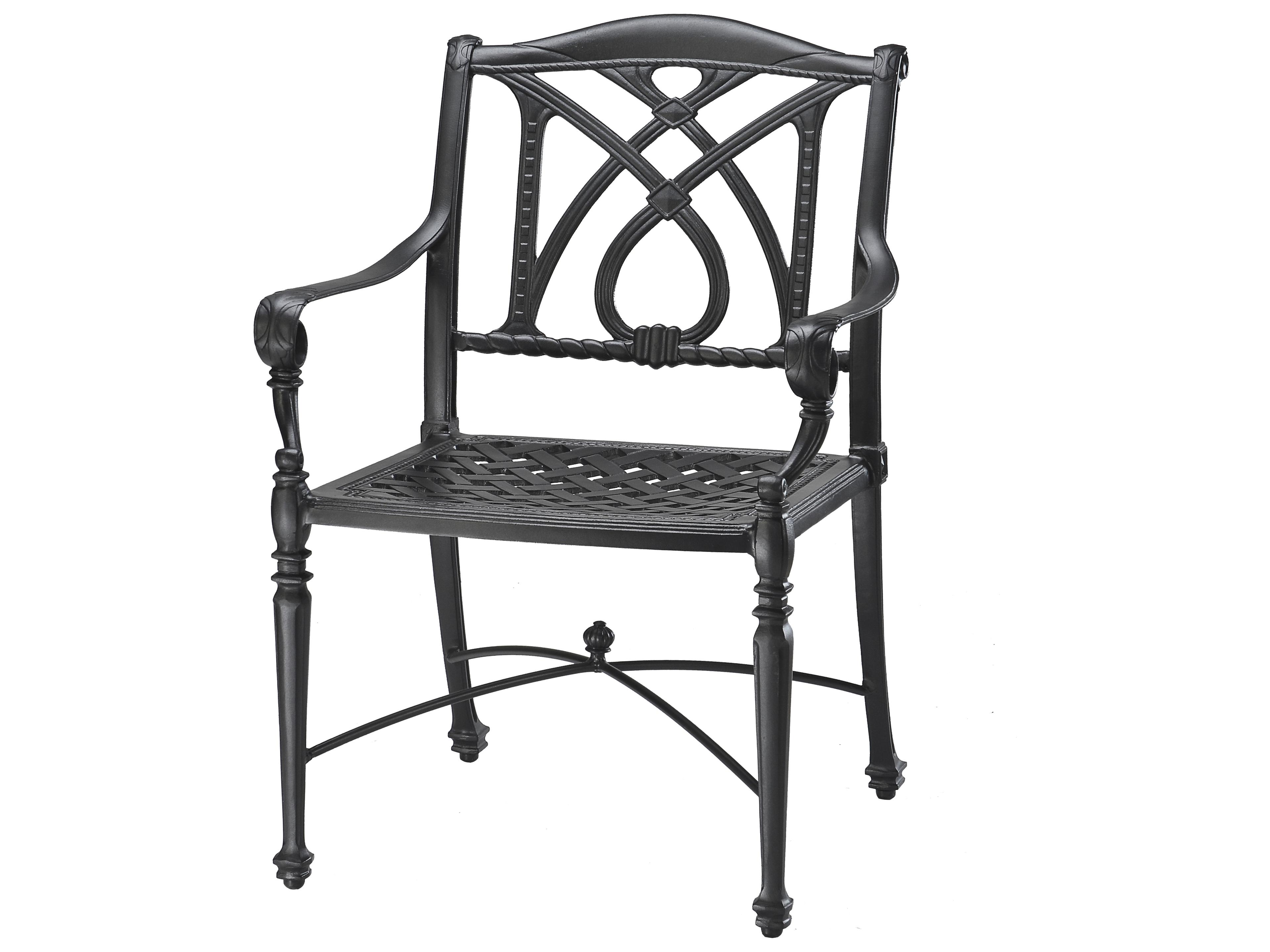 Grand Terrace Cast Aluminum Outdoor Dining Chair