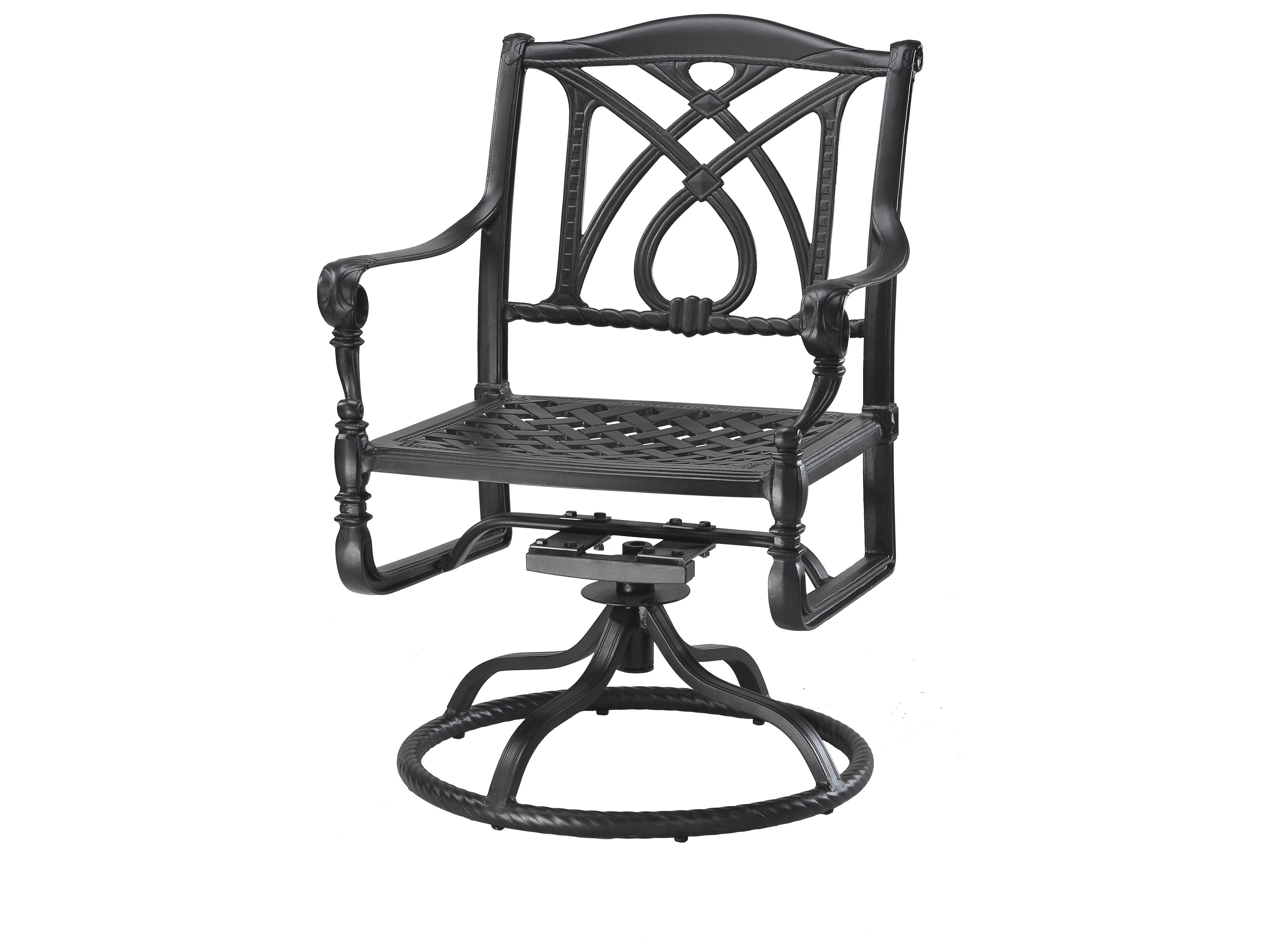 Grand Terrace Cast Aluminum Swivel Rocker