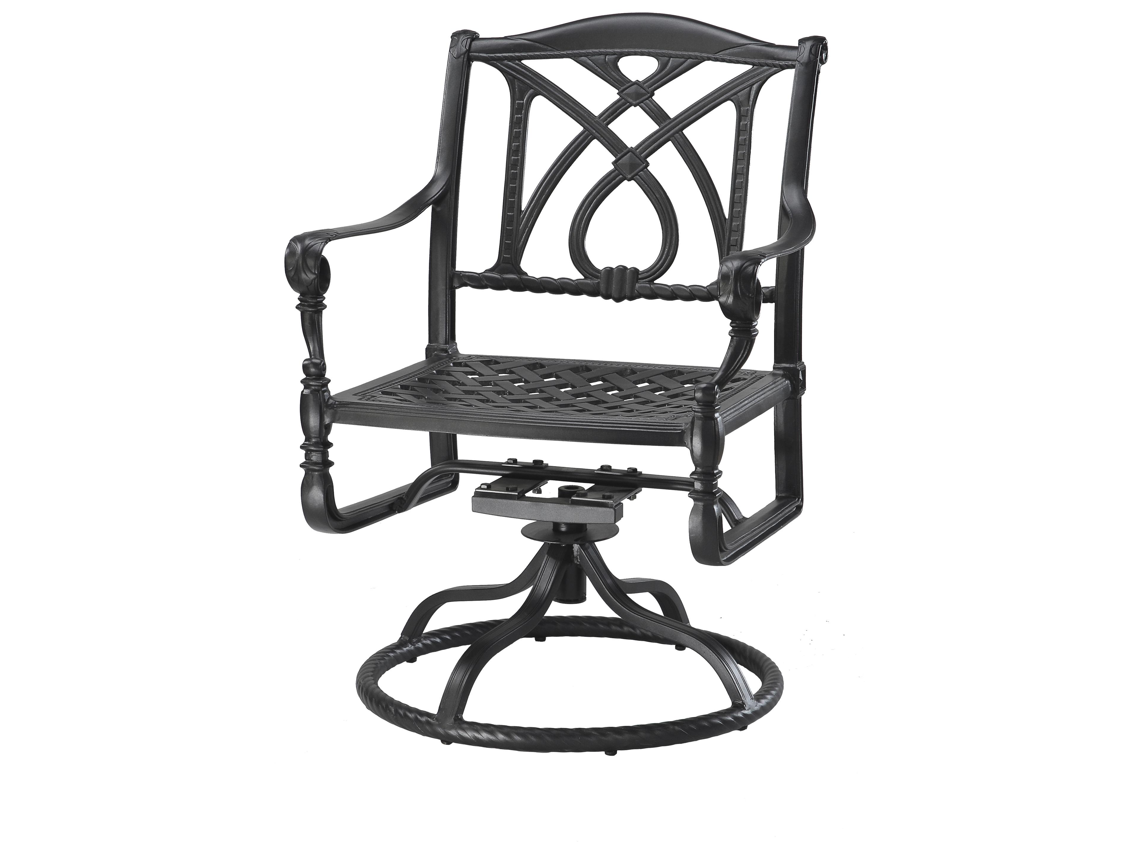 Grand Terrace Cast Aluminum Swivel Rocker