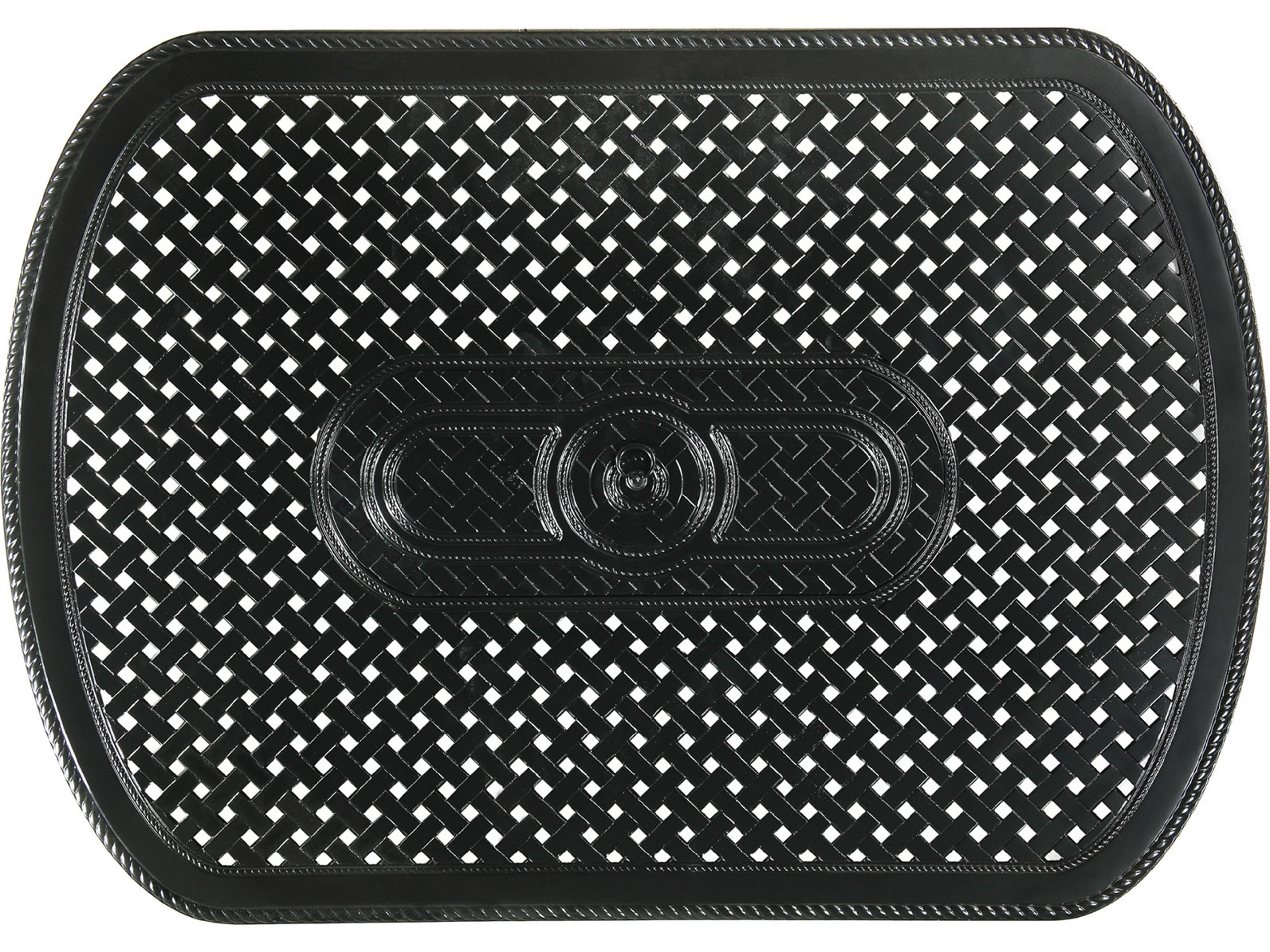 Grand Terrace Cast Aluminum Oval Gas Fire Pit Top