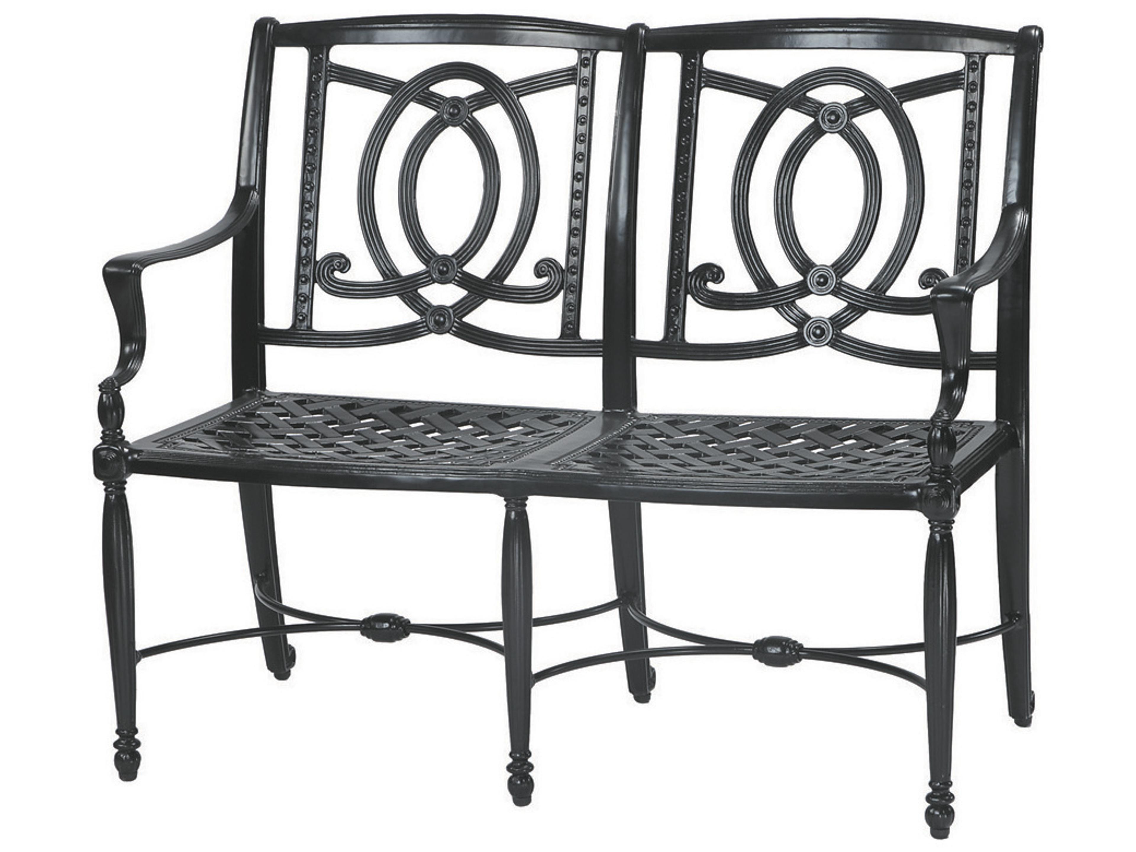 Bel Air Cast Aluminum Patio Bench