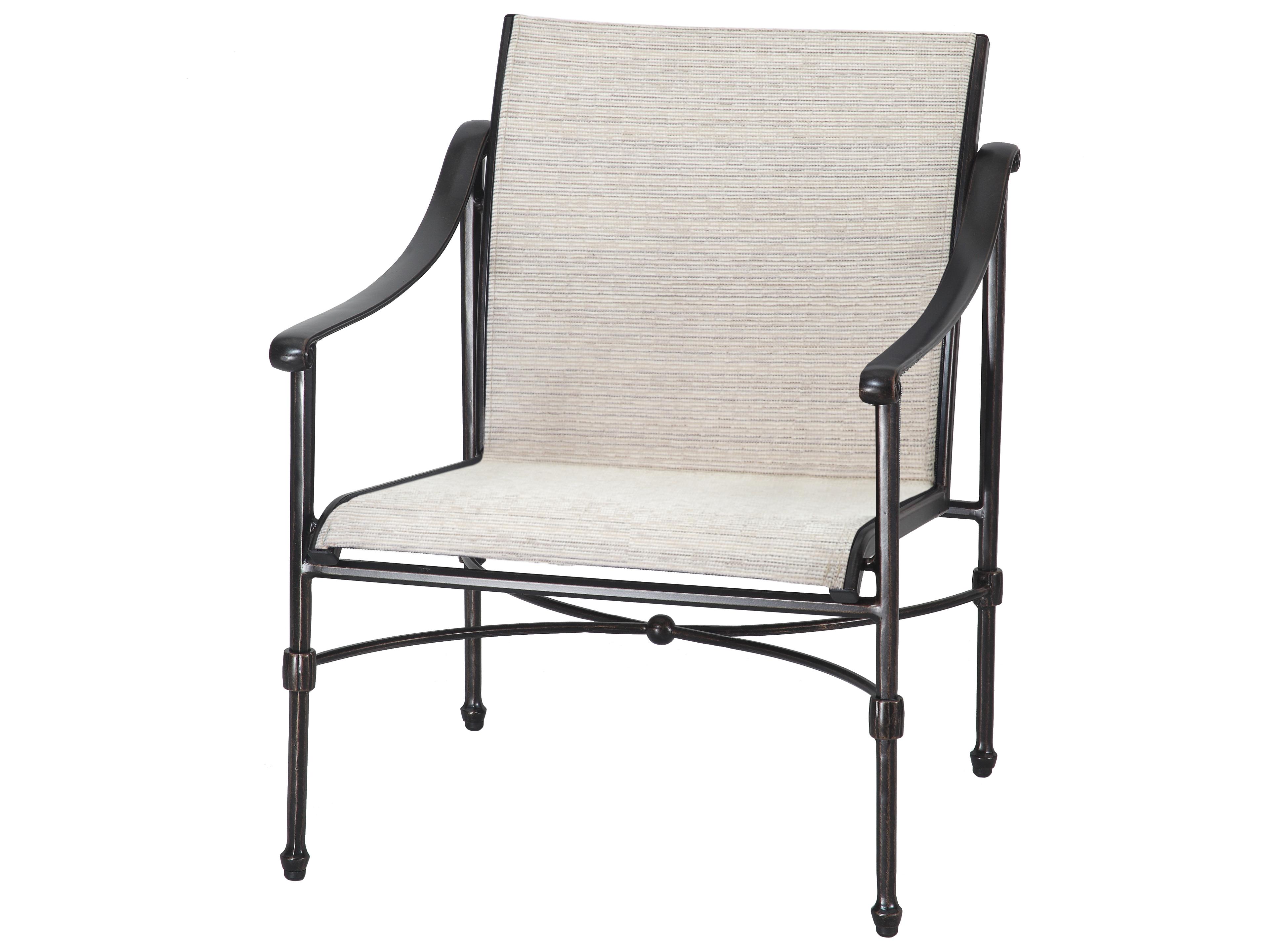Morro Bay Sling Cast Aluminum Patio Lounge Chair