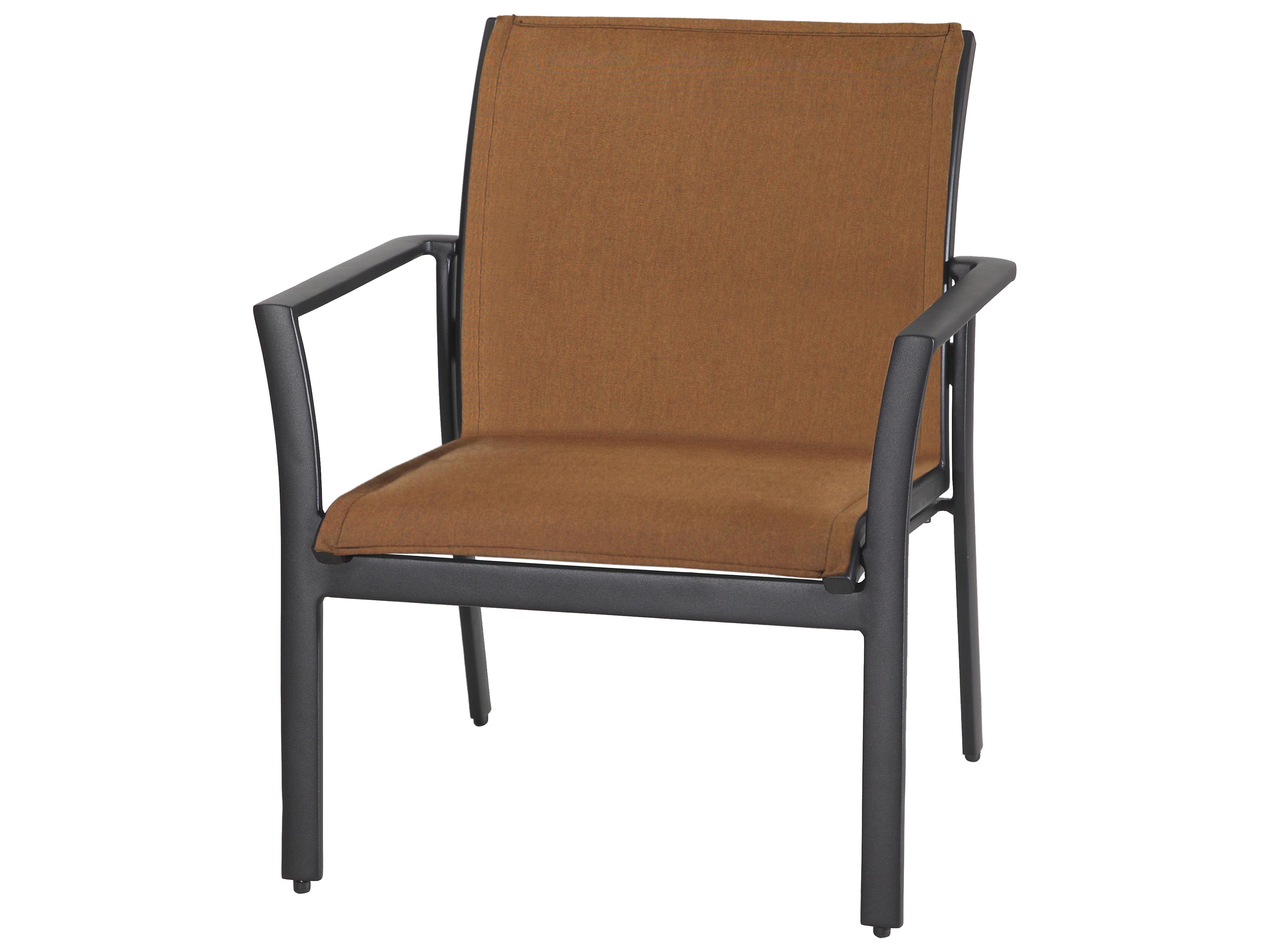 Echelon Padded Sling Aluminum Outdoor Lounge Chair