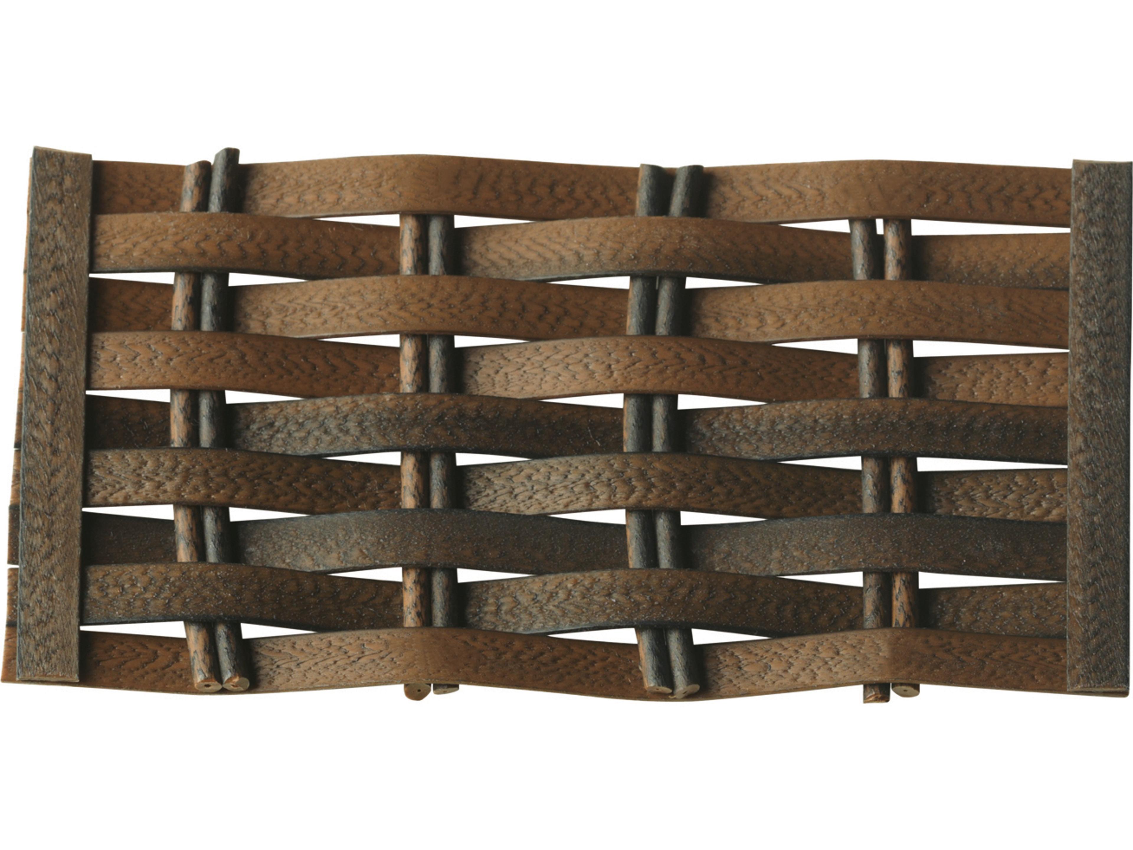 Gensun Florence Woven Cast Aluminum High Back Outdoor Patio Dining Arm Chair