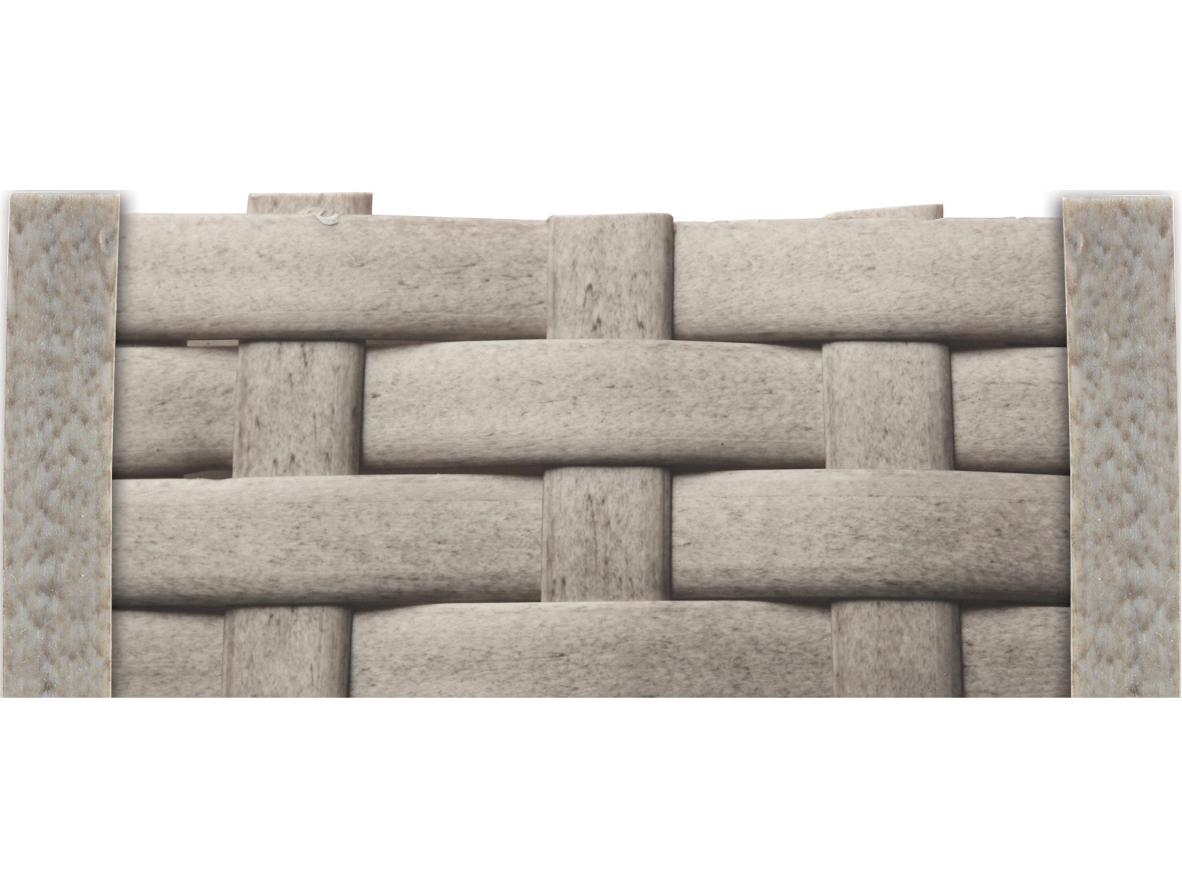 Gensun Amari Woven Aluminum Carbon Patio Dining Arm Chair