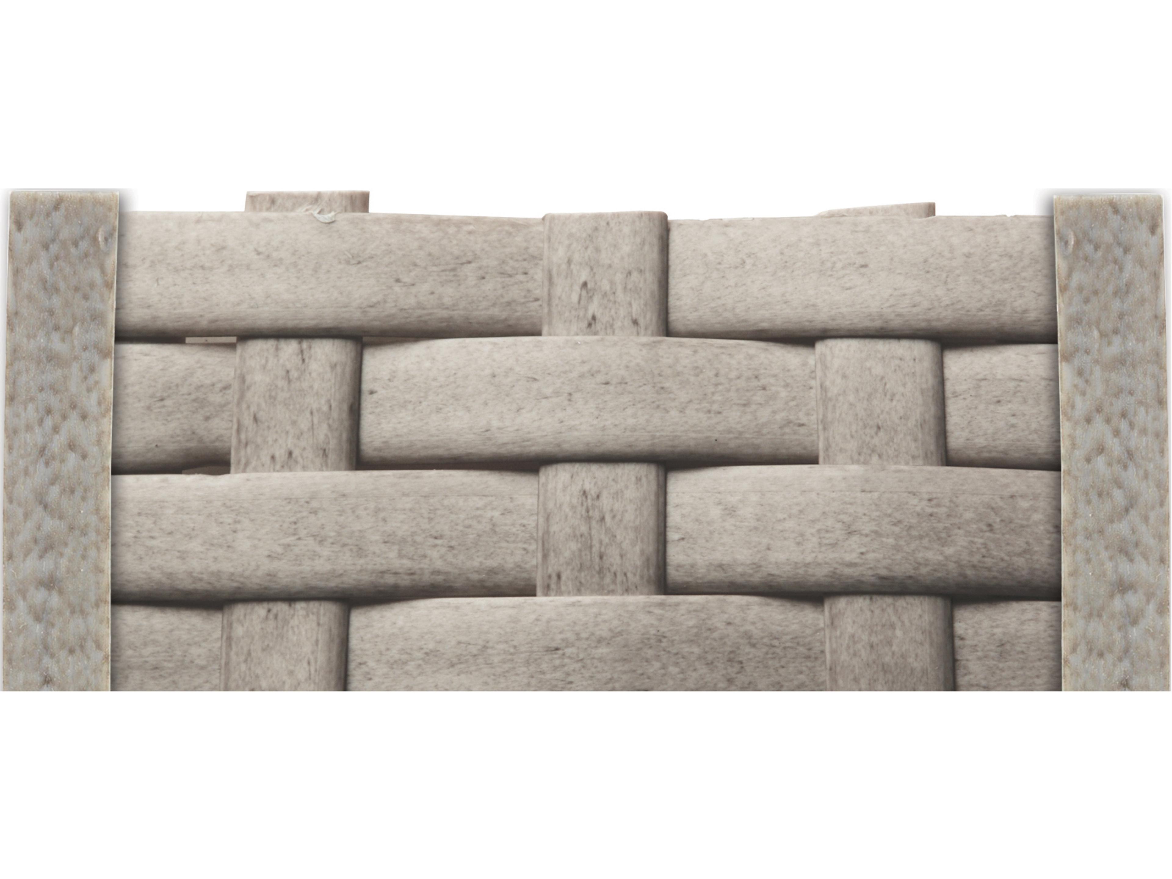 Gensun Amari Woven Aluminum Carbon Outdoor Lounge Chair