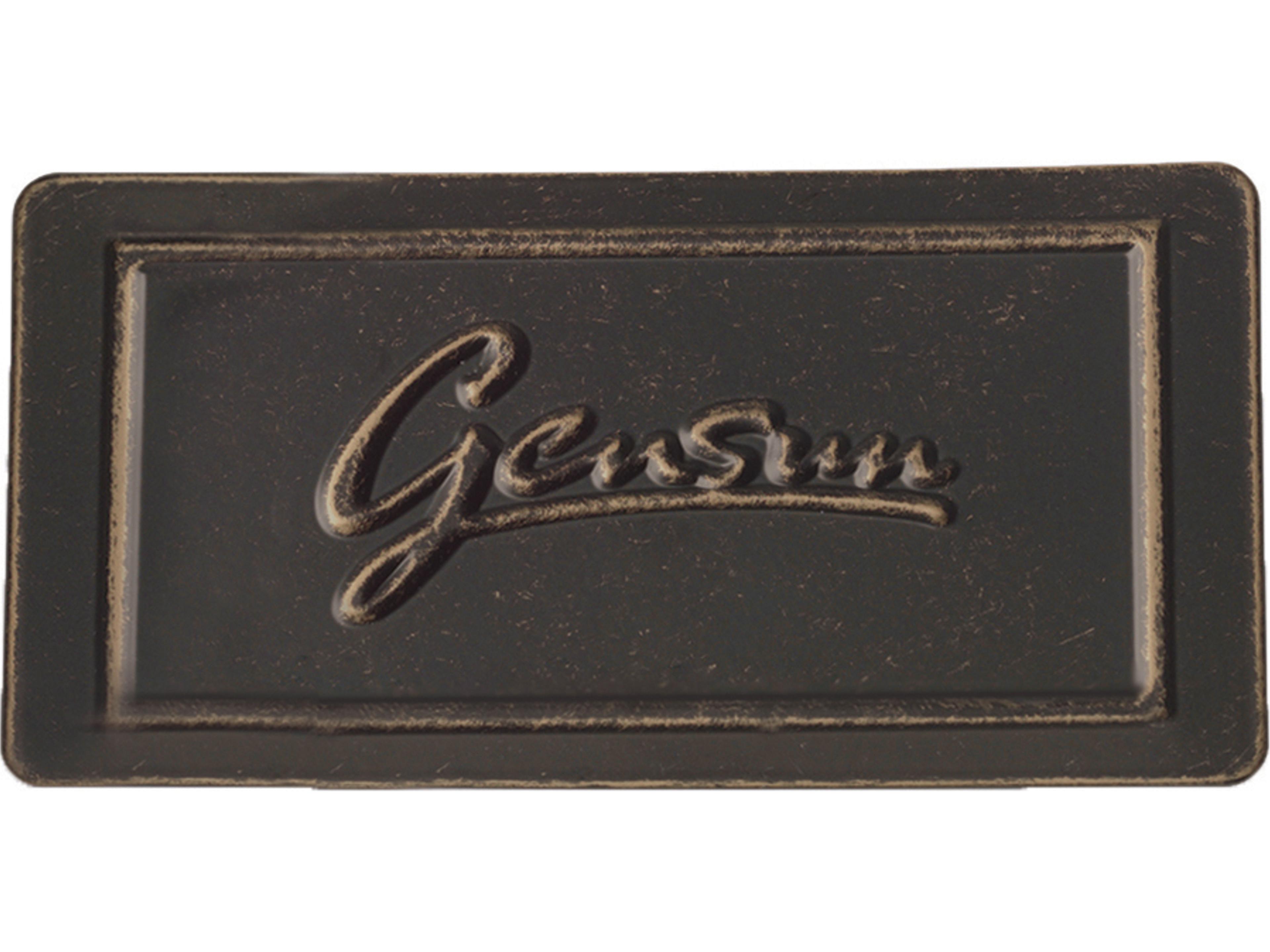 Gensun Bel Air Woven Cast Aluminum Patio Ottoman