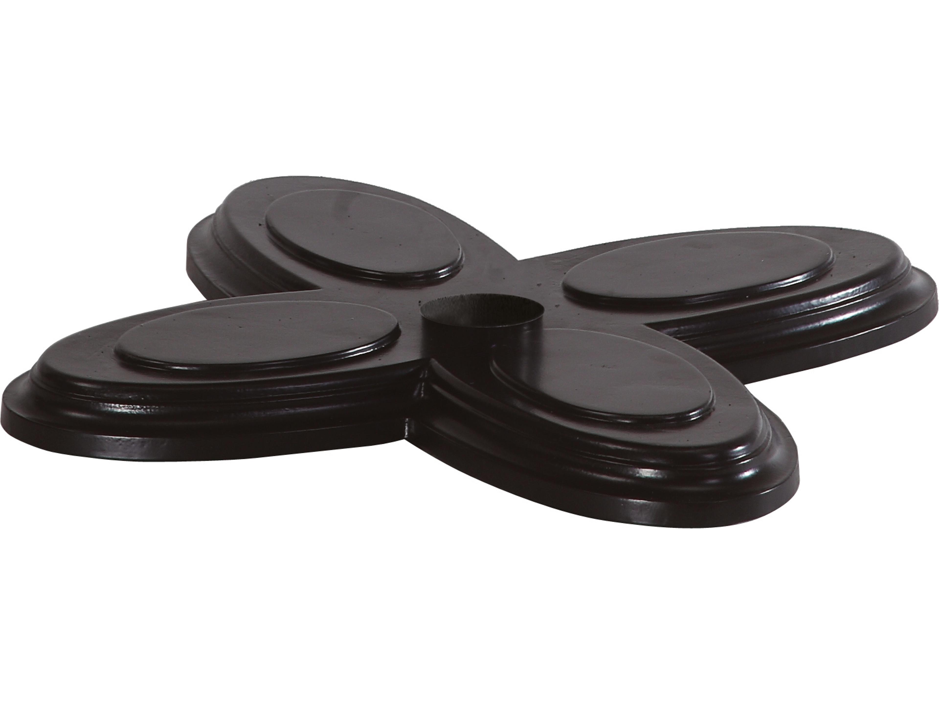 Cast Aluminum Pedestal Table Base for Lotus Table