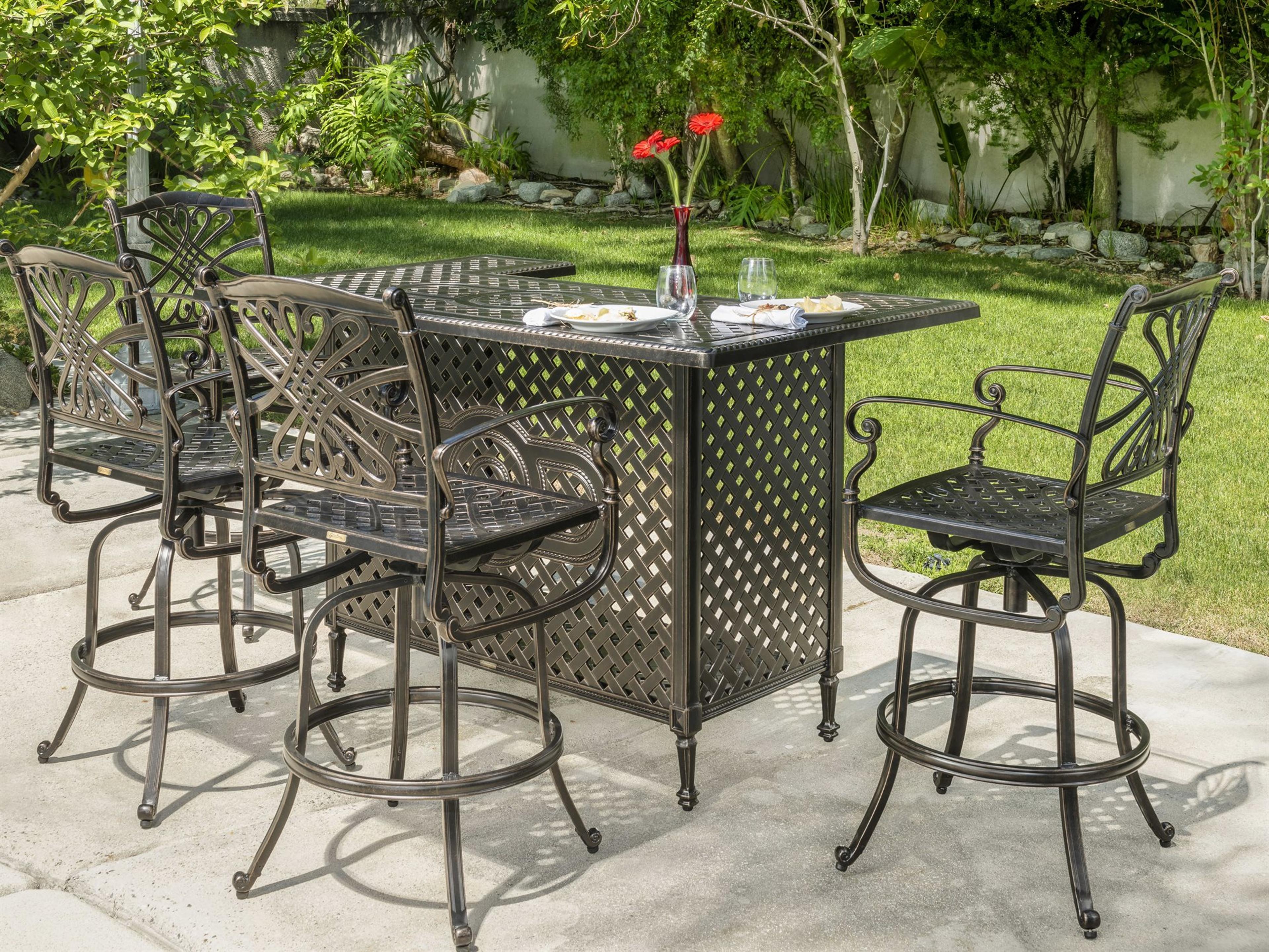 Bella Vista Cast Aluminum Outdoor Dining Set