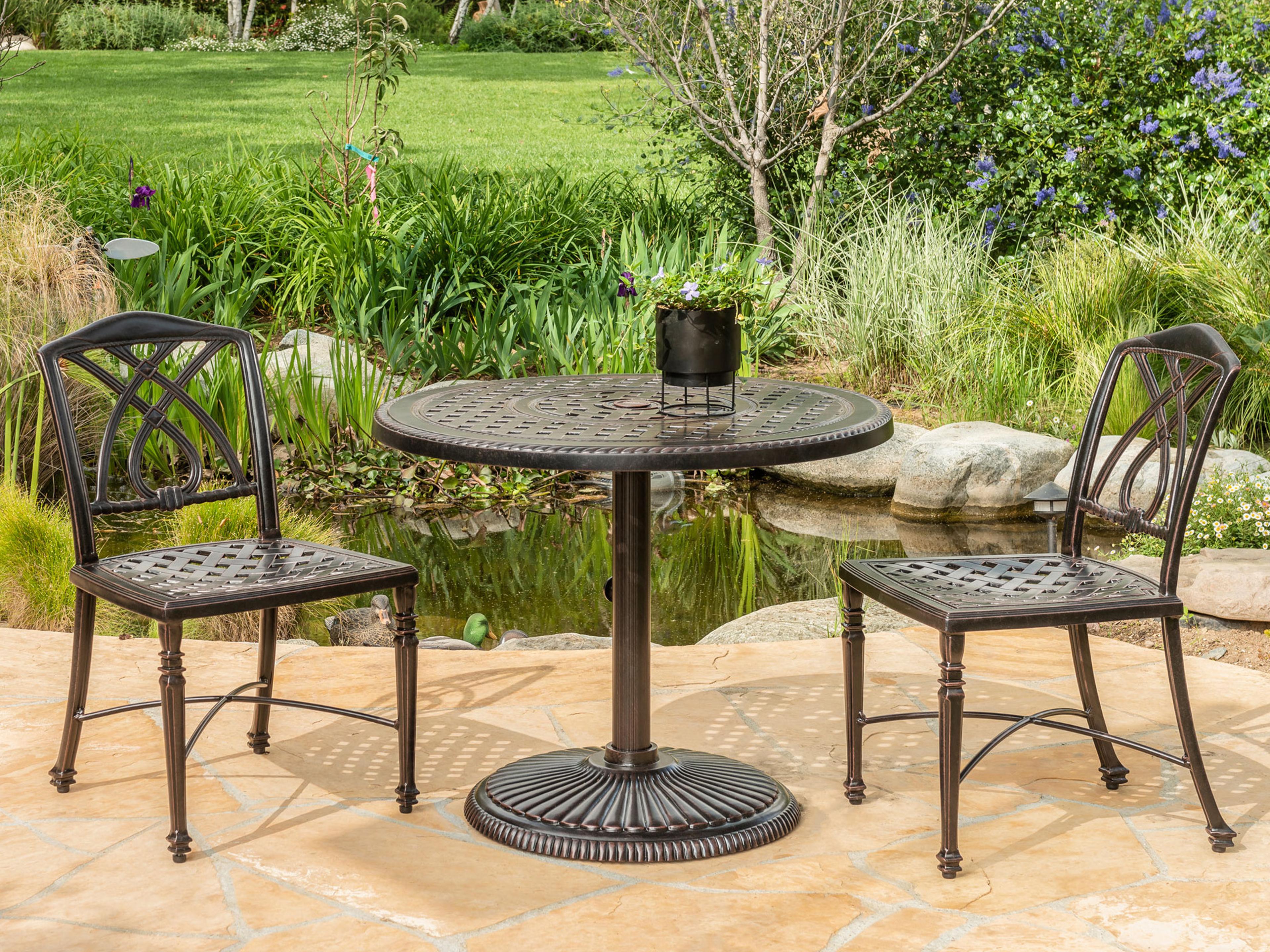 Terrace Cast Aluminum Dinning Set