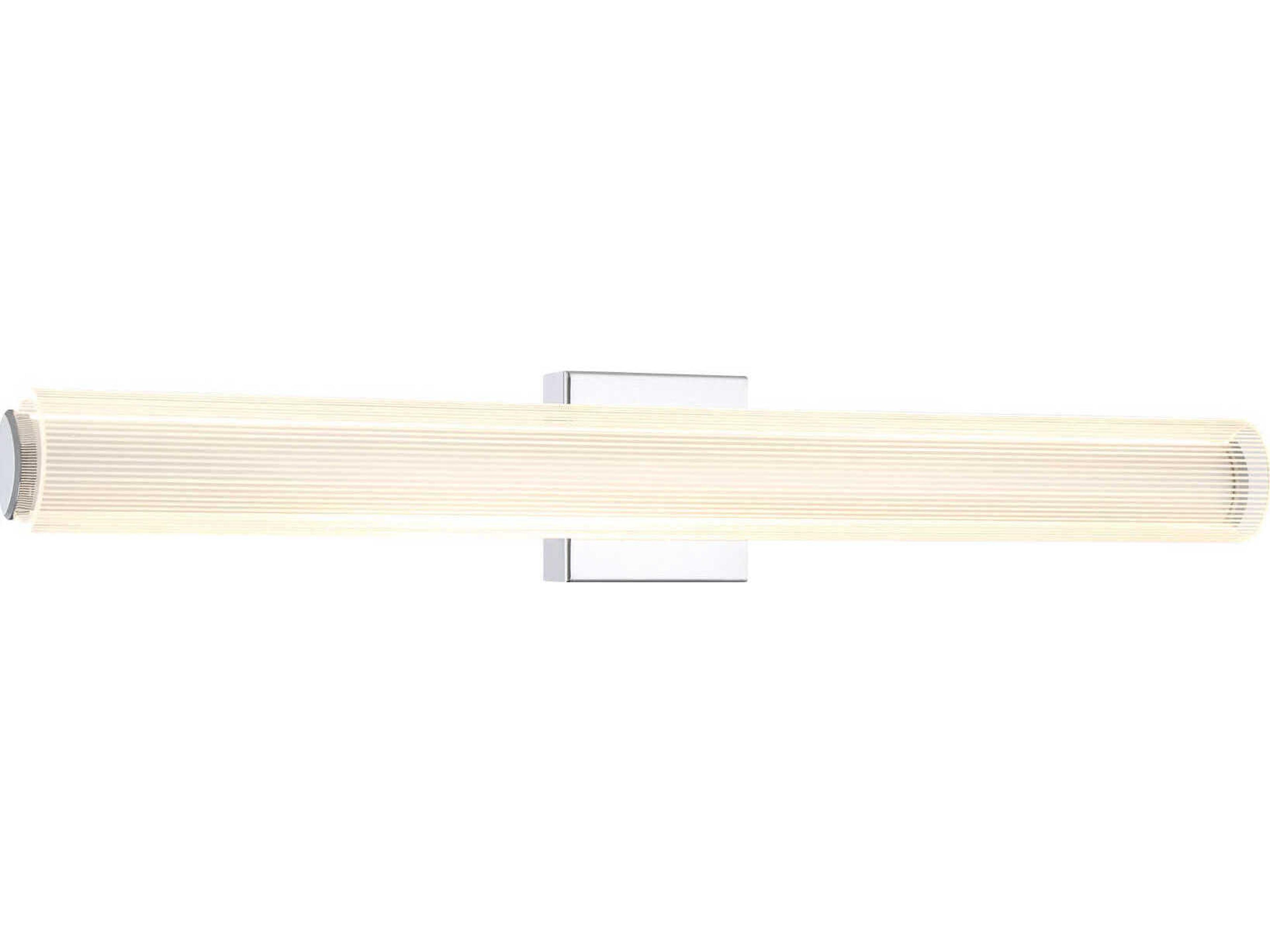 Razors Edge 1-Light Chrome Vanity Light
